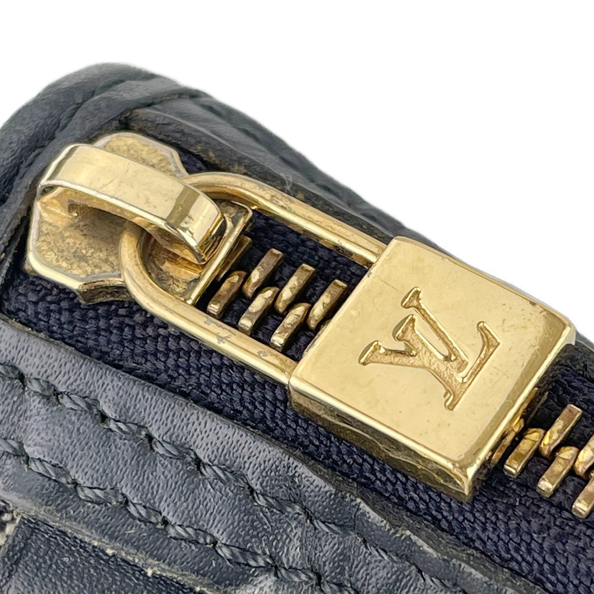 Louis Vuitton Pochette Catherine Shoulder Bag - Navy, Cotton