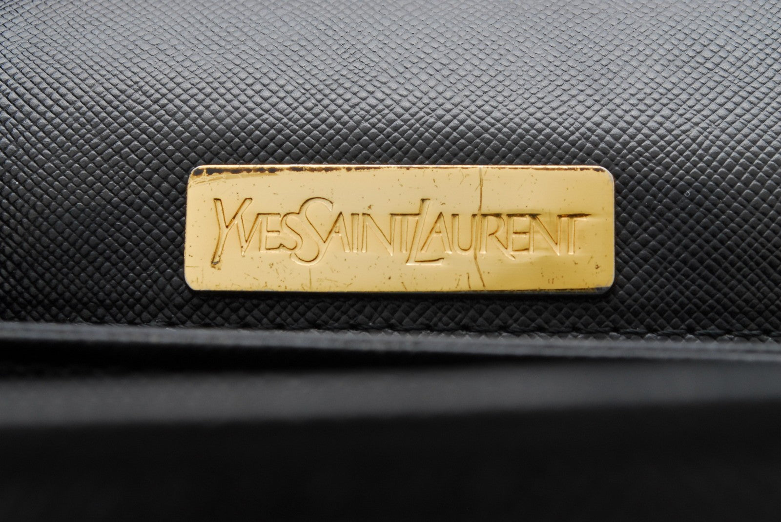 Saint Laurent Yves Shoulder Bag - Black, Leather
