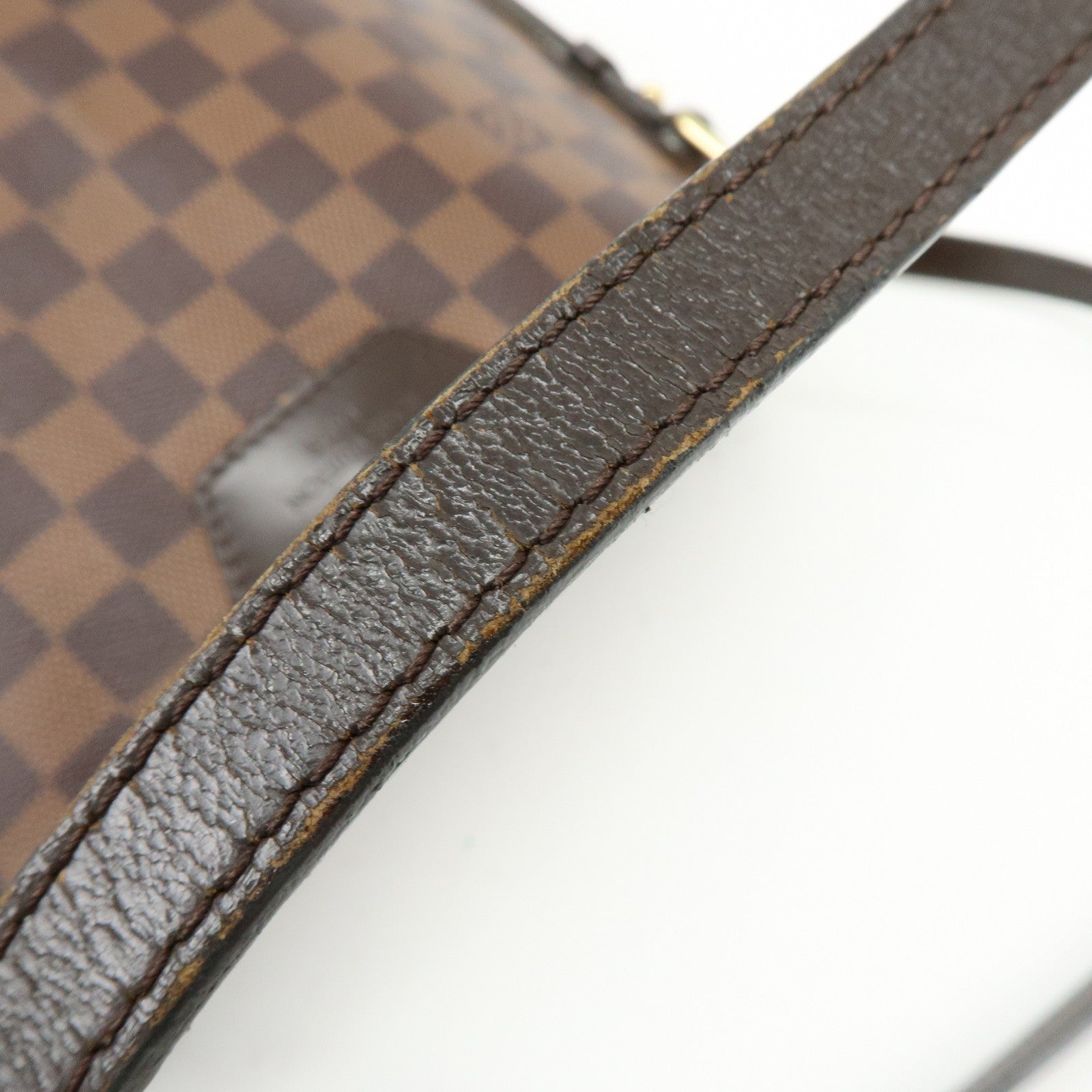 Louis Vuitton Damier Ebene Cabas Rivington Canvas Shoulder Bag