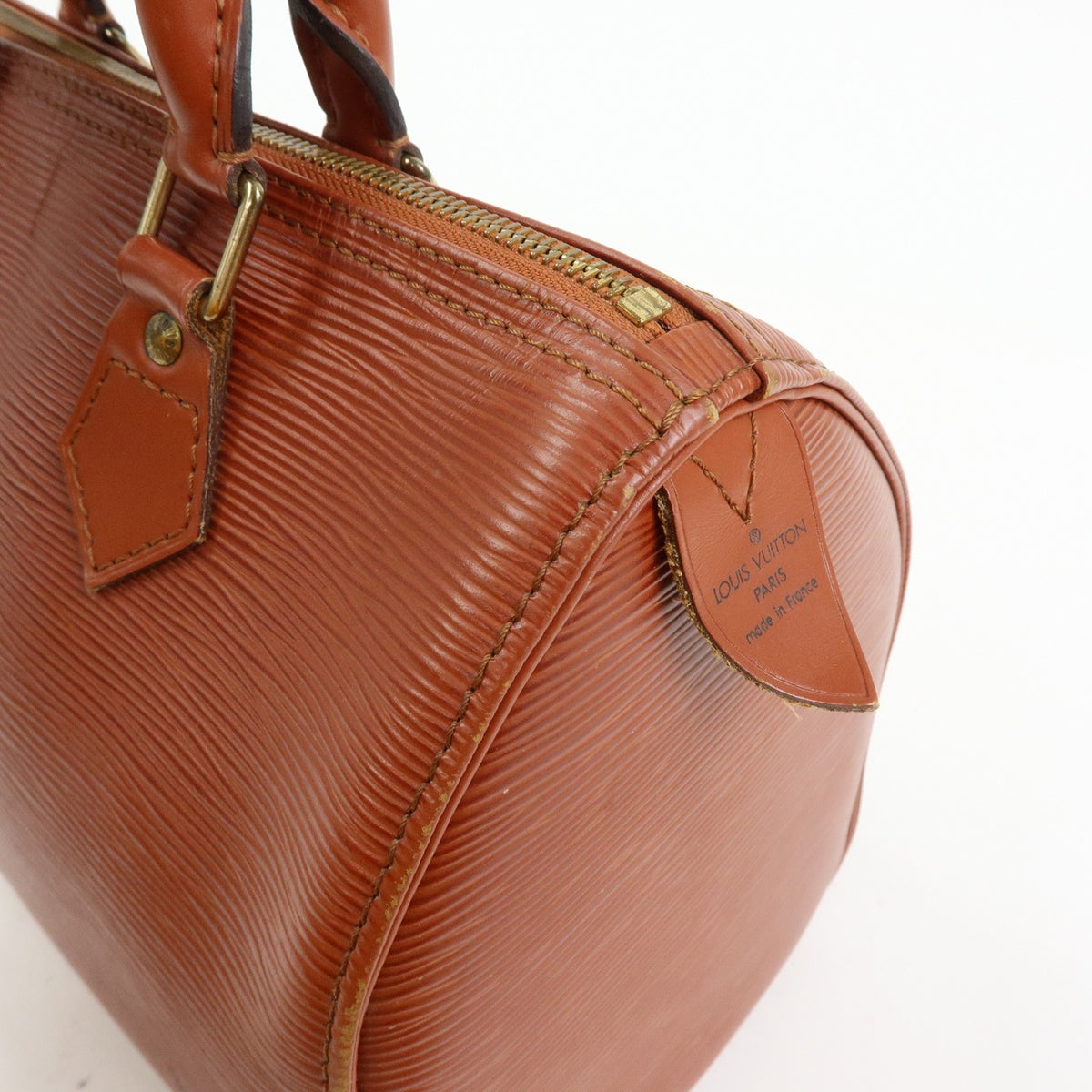 Louis Vuitton Epi Speedy 25 Hand Boston Bag - Kenya Brown, Epi Leather