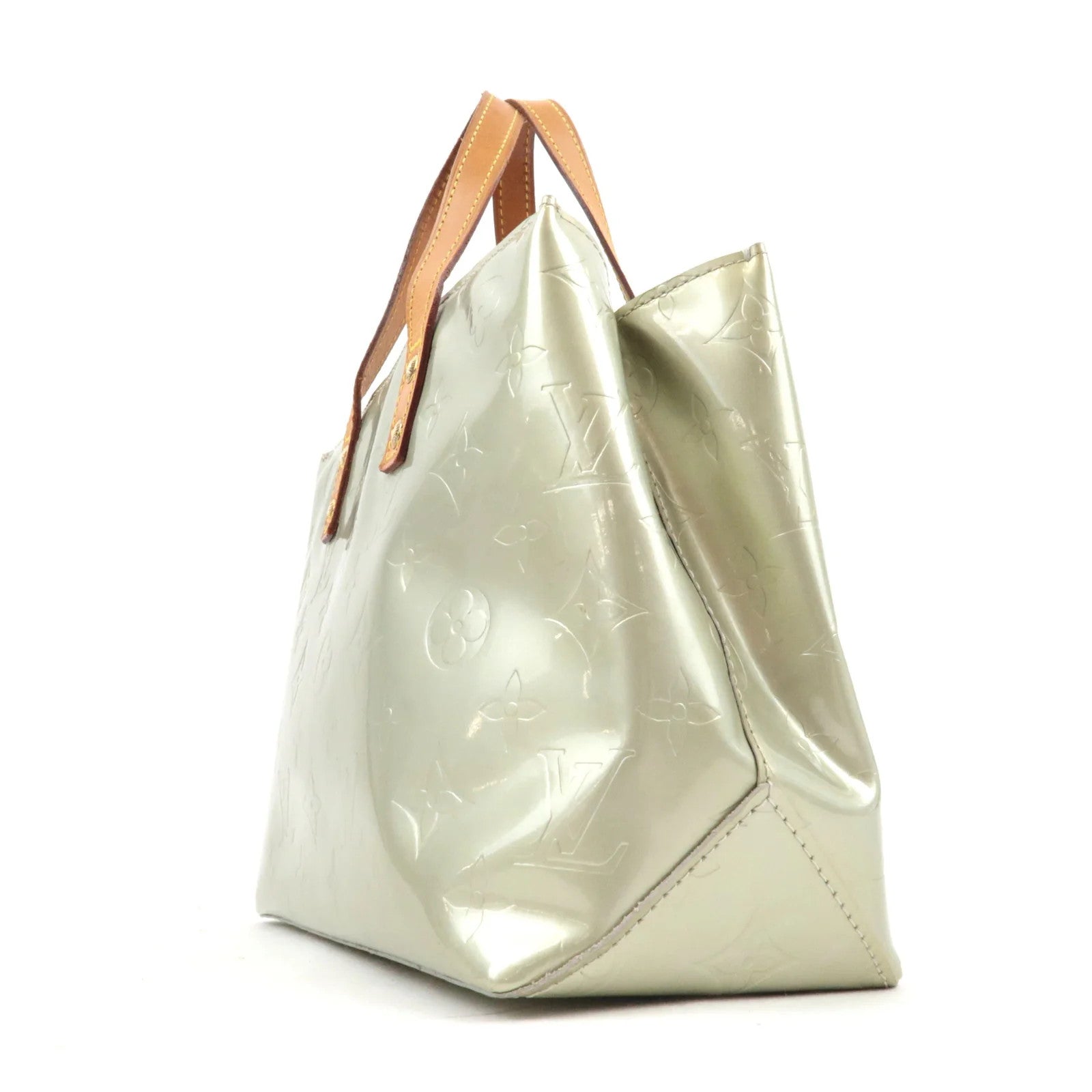 Louis Vuitton Monogram Vernis Reade PM Handbag - Gris, Vernis Leather