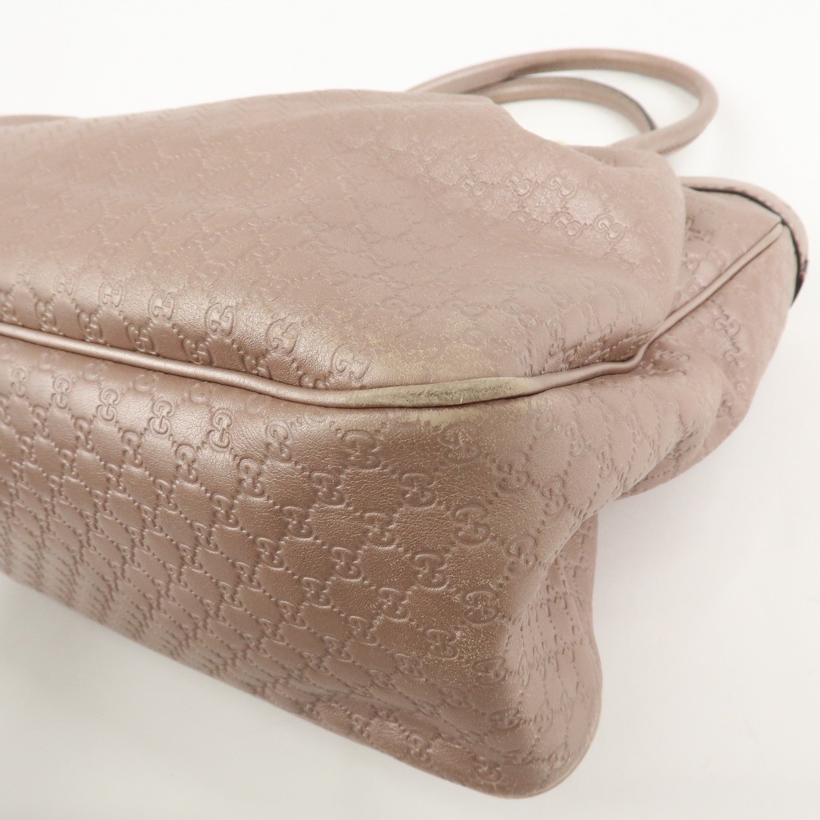 Gucci Shoulder Bag - Metallic Pink, Leather