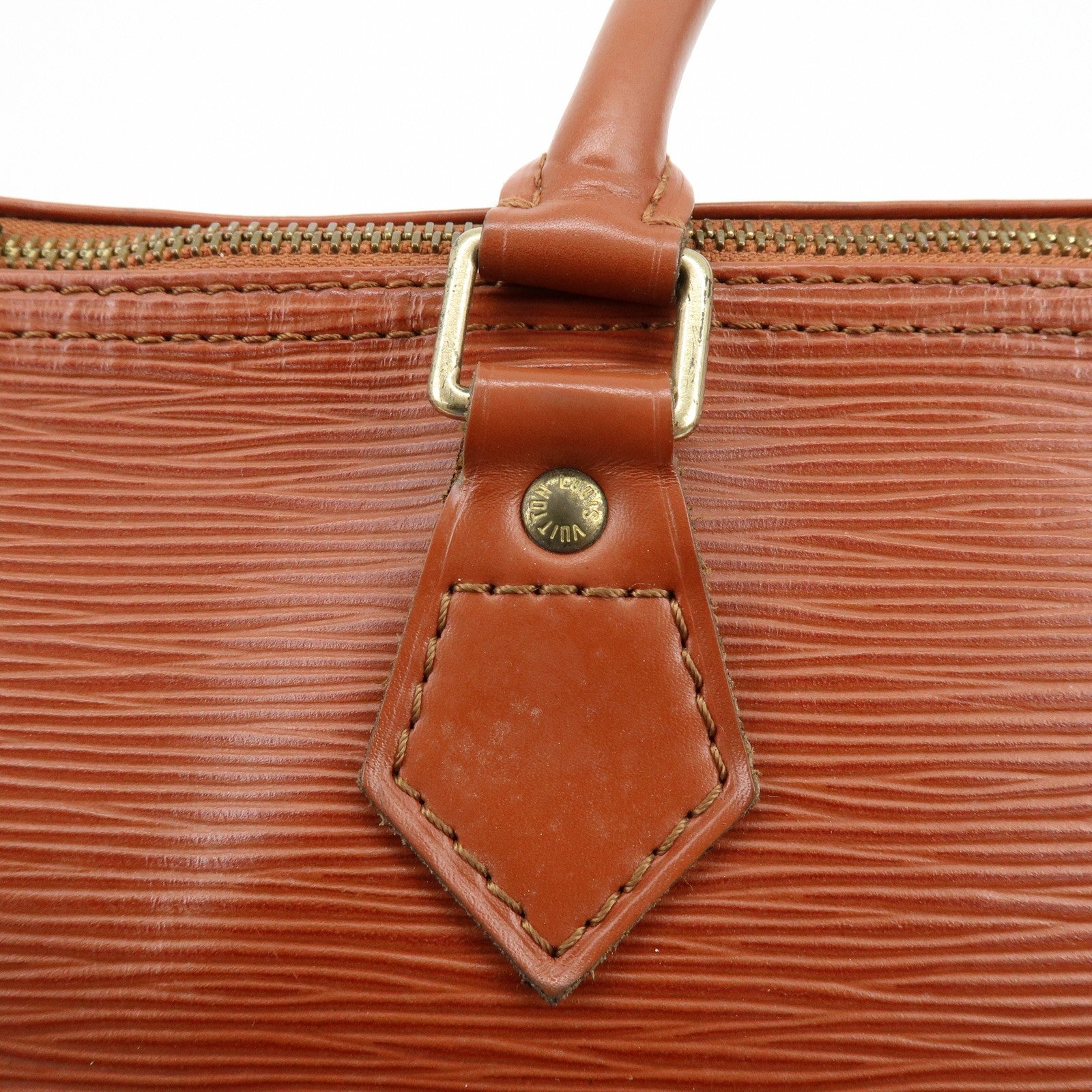 Louis Vuitton Speedy Hand Boston Bag - Kenya Brown, Epi Leather