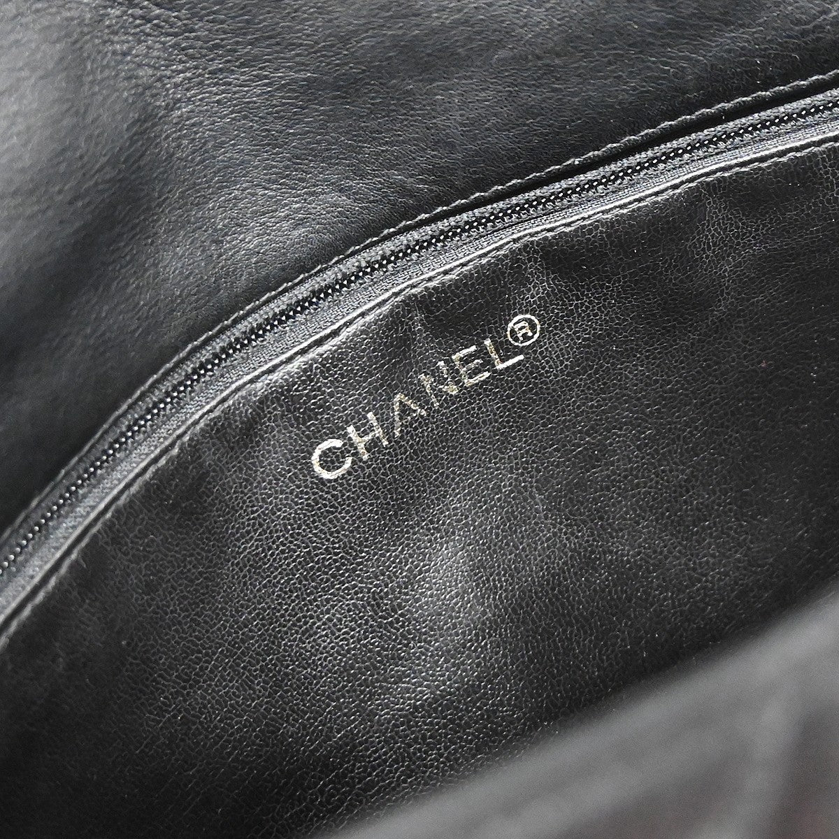 Chanel Single Chain Shoulder Bag - Black, Lambskin
