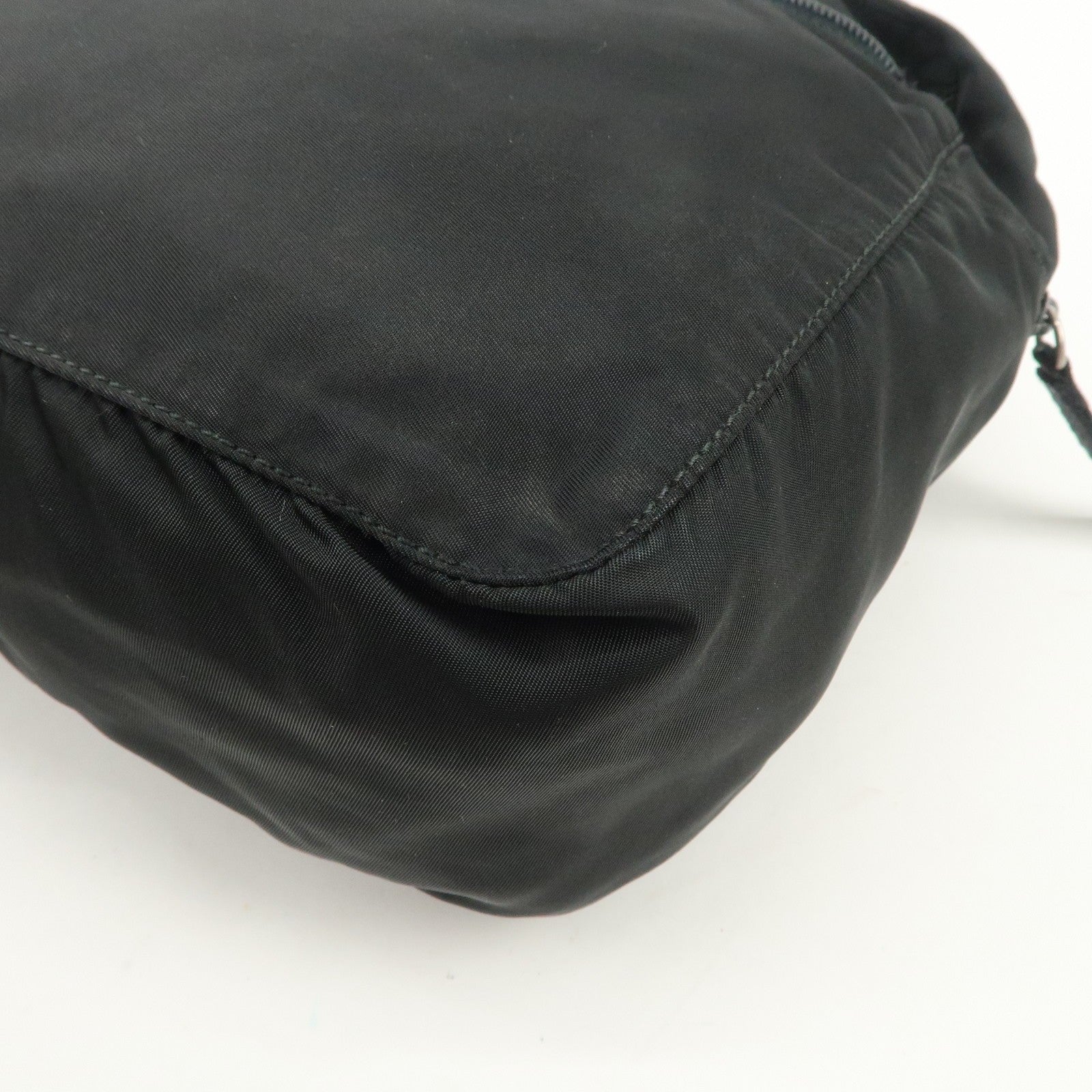 Prada Triangle Logo Tote Bag - Black, Nylon