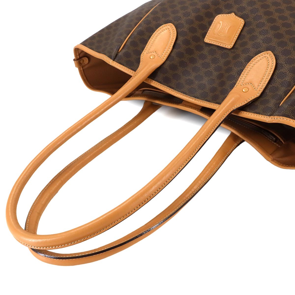 Celine Macadam Shoulder Bag - Brown, Leather PVC