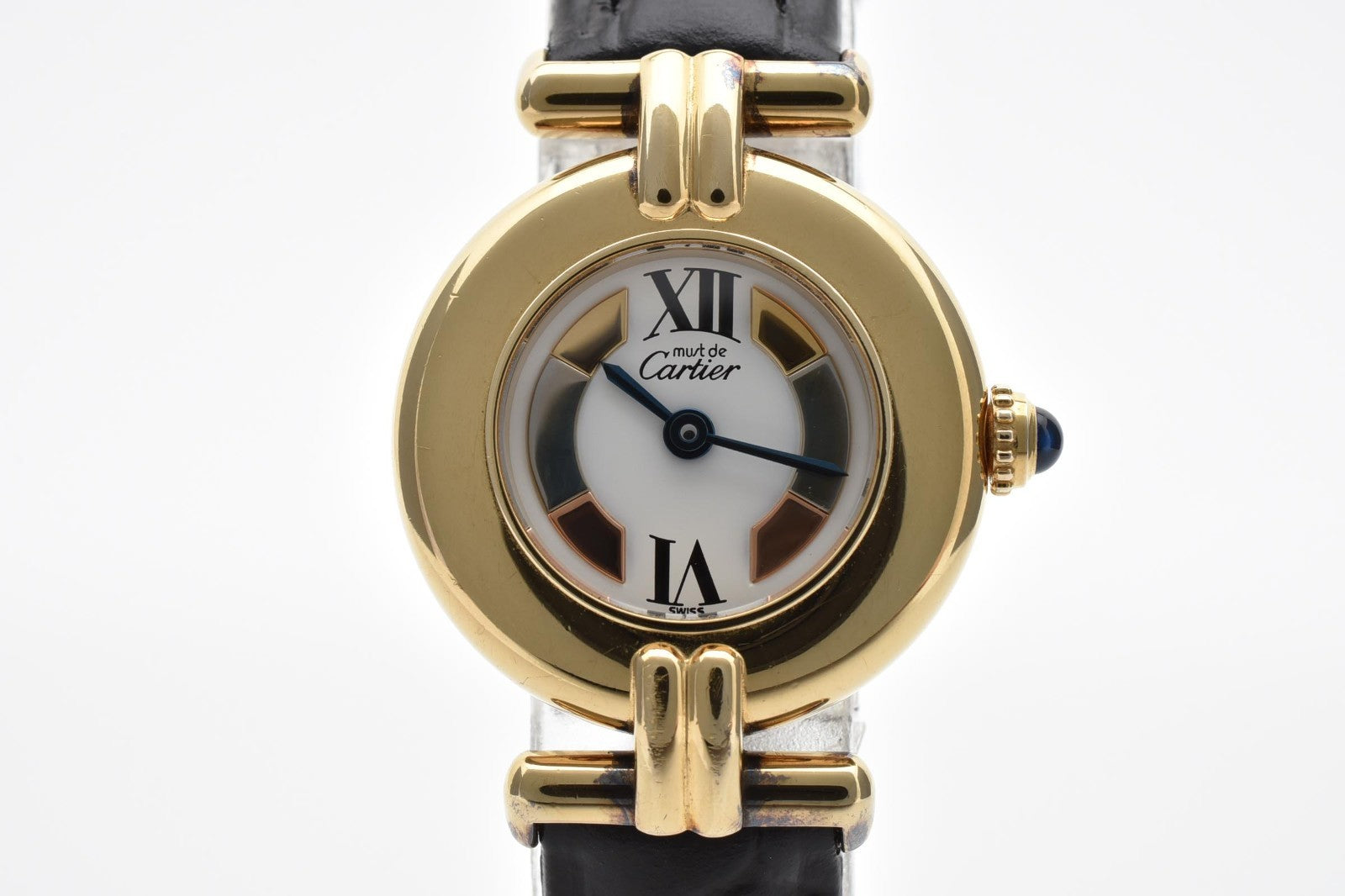 Cartier Must de Cartier Vermeil Wristwatch - White, Gold