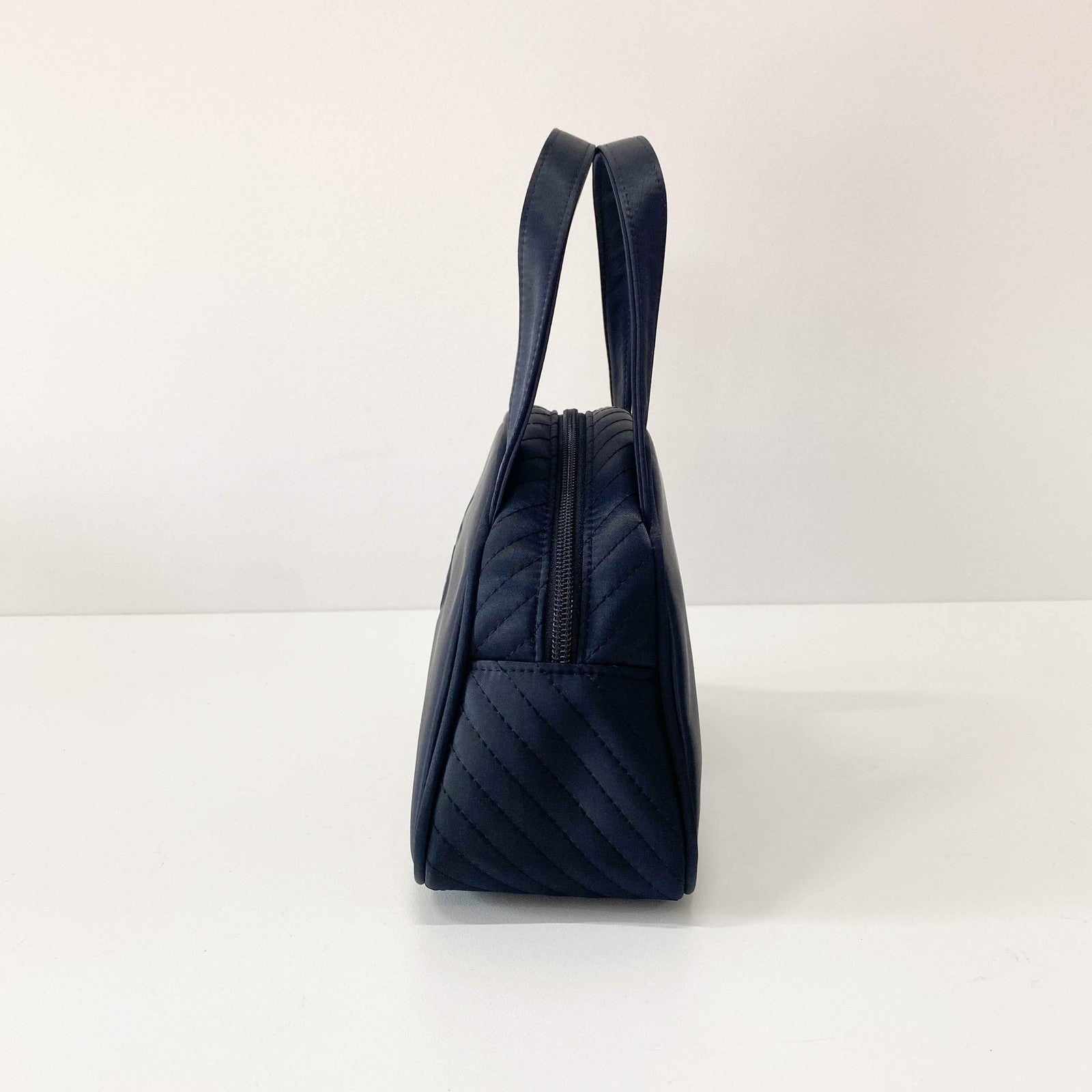Saint Laurent YSL Hand Bag - Black, Neoprene