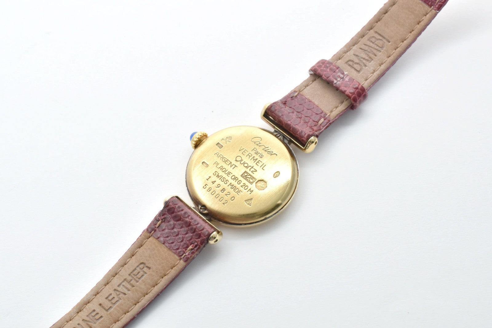 Cartier Colisee Wristwatch - Gold, Leather