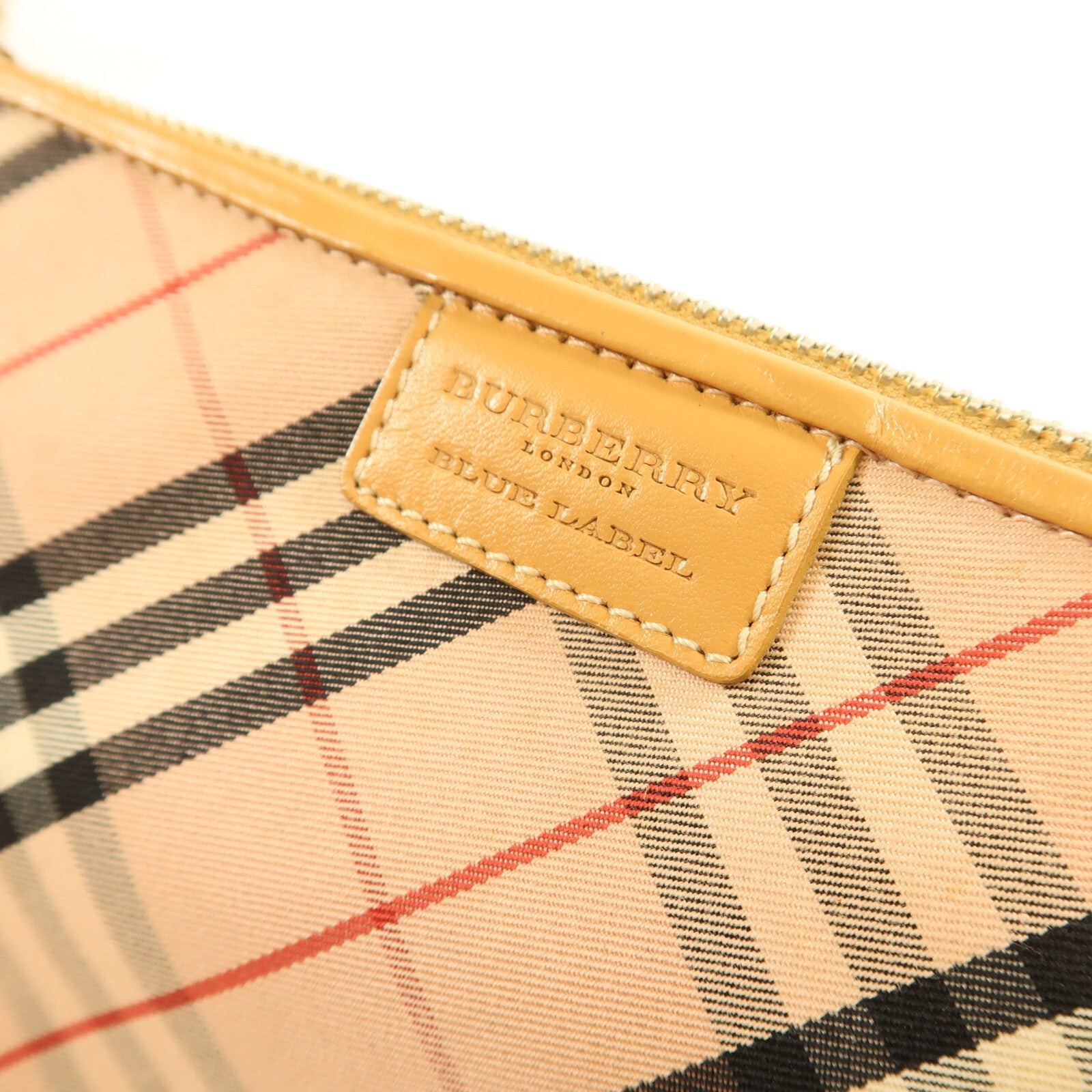 Burberry SHW Shoulder Bag - Pink/Beige, Canvas