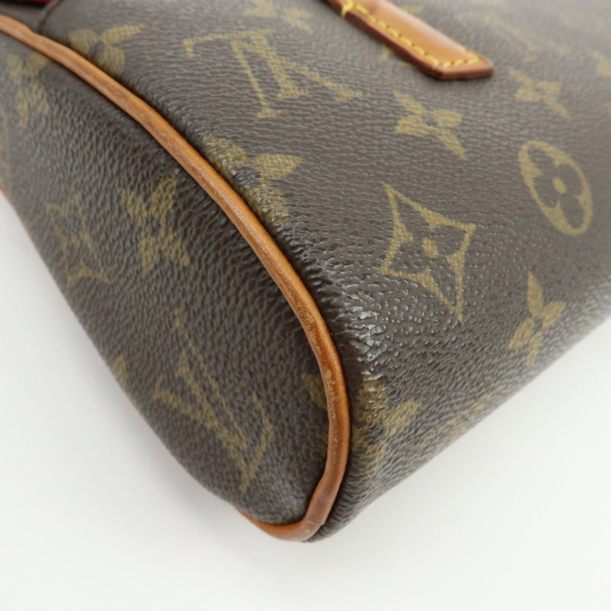 Louis Vuitton Monogram Canvas Sonatine Hand Bag Brown