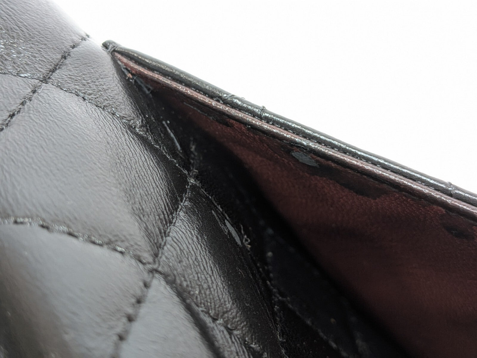 CHANEL Matelasse COCO Mark Long Wallet - Black, Lamb Skin