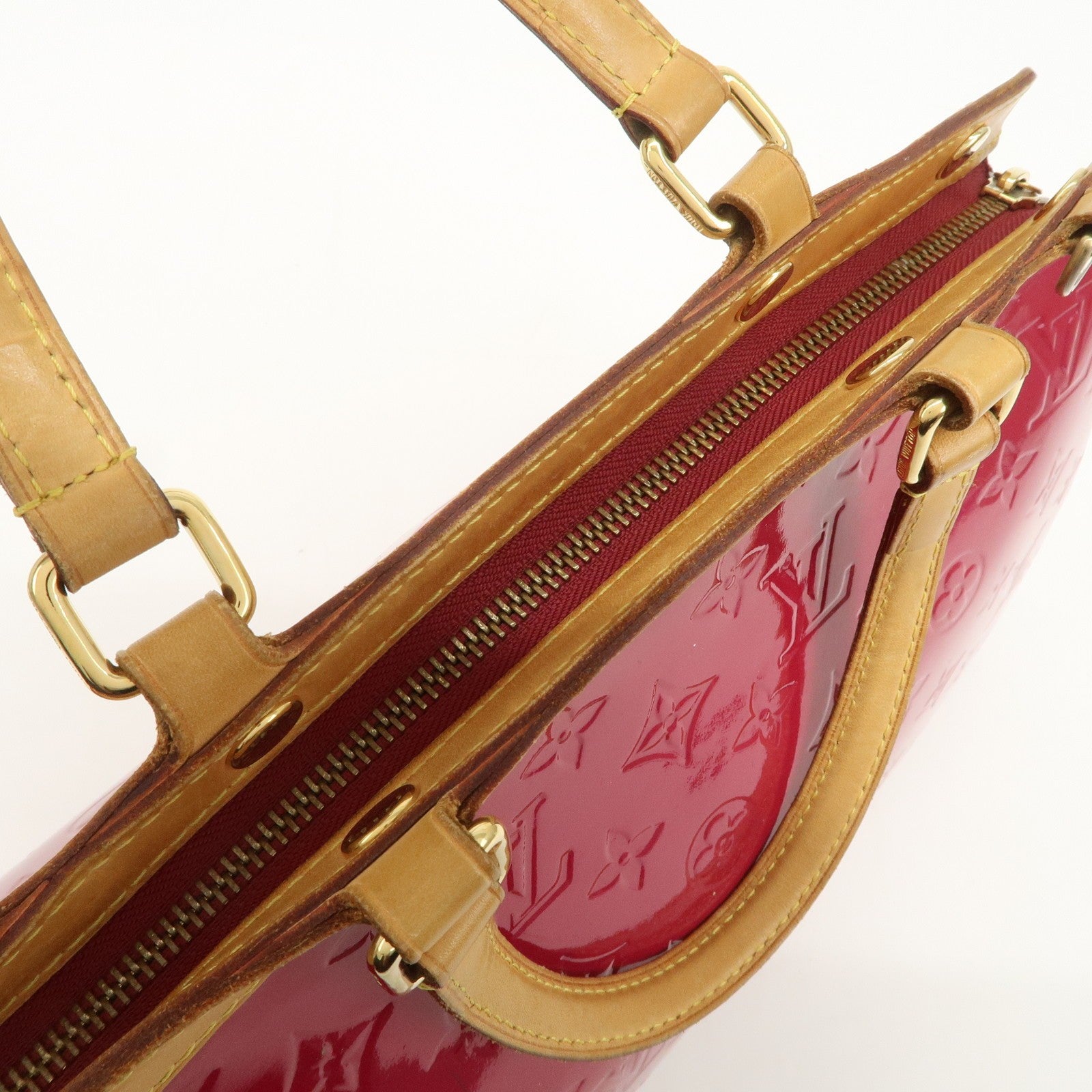 Louis Vuitton Vernis Brea MM 2Way Bag - Rose Indien, Vernis Leather