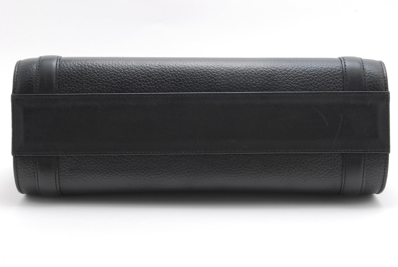 Burberry Nova Check Vintage Hand Tote - Black, Leather