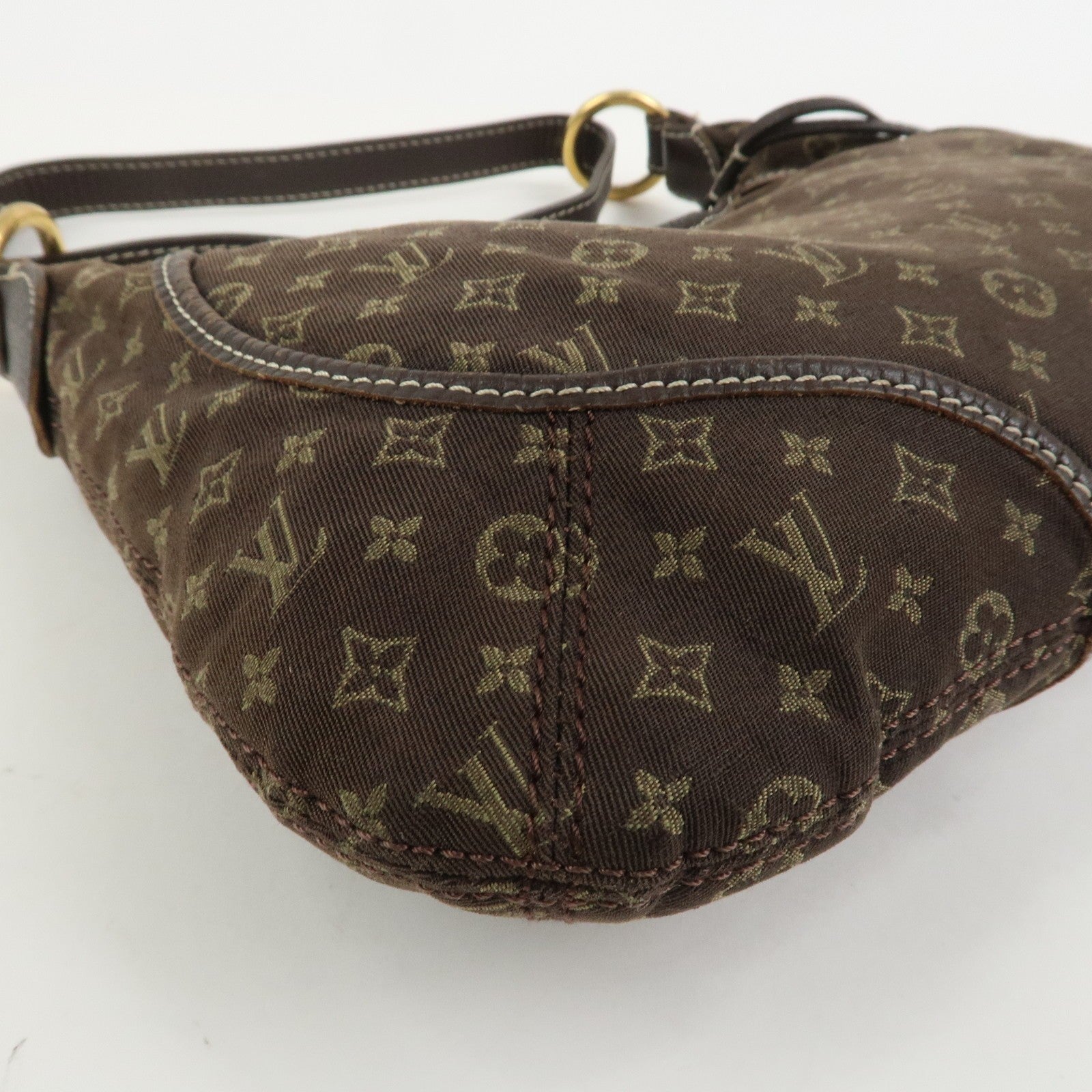 Louis Vuitton Monogram Mini Lin Manon PM Shoulder Bag - Brown, Canvas