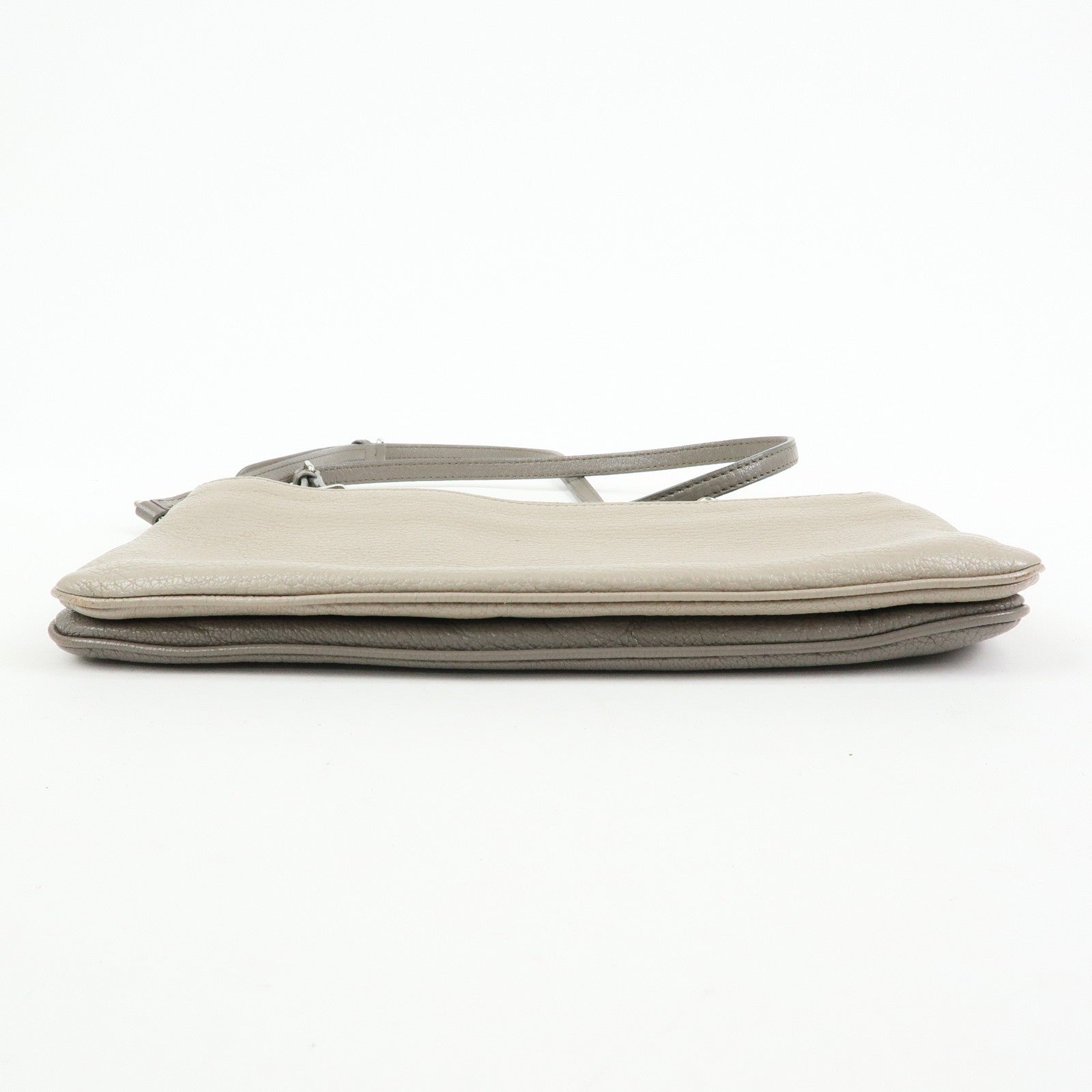 Miu Miu Madras 2Way Handbag - Greige, Leather