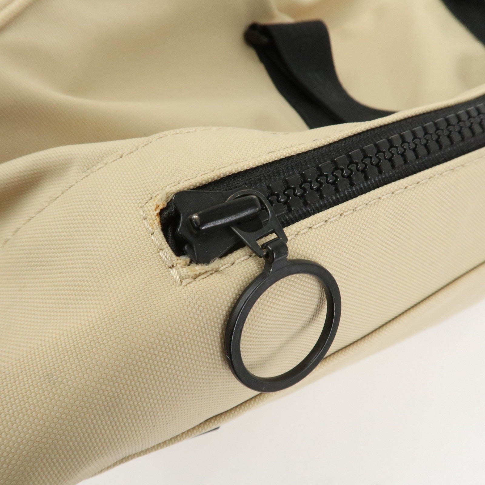 Chanel Travel Bag - Beige, Black, Nylon