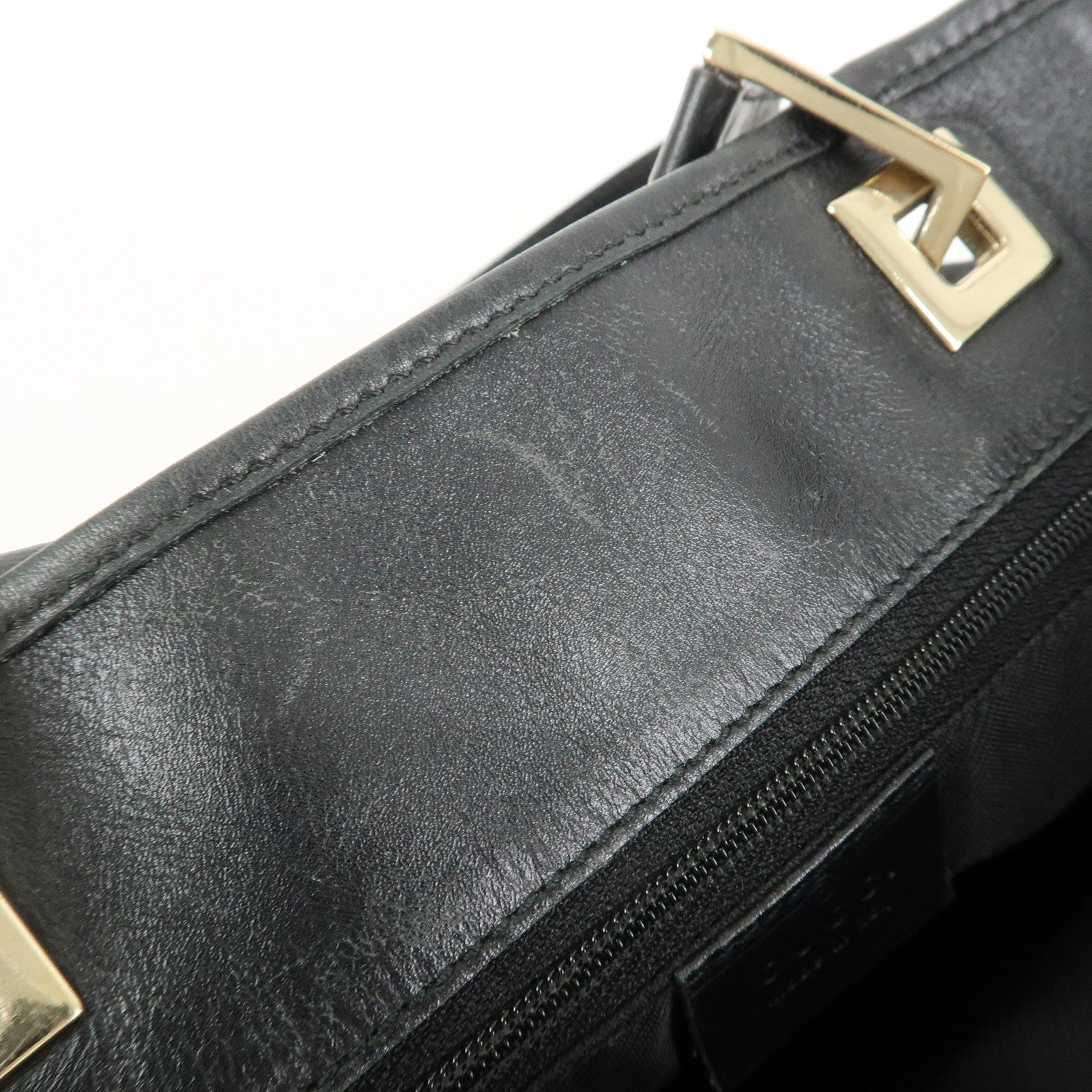 Gucci Tote Bag - Black, GG Canvas and Leather