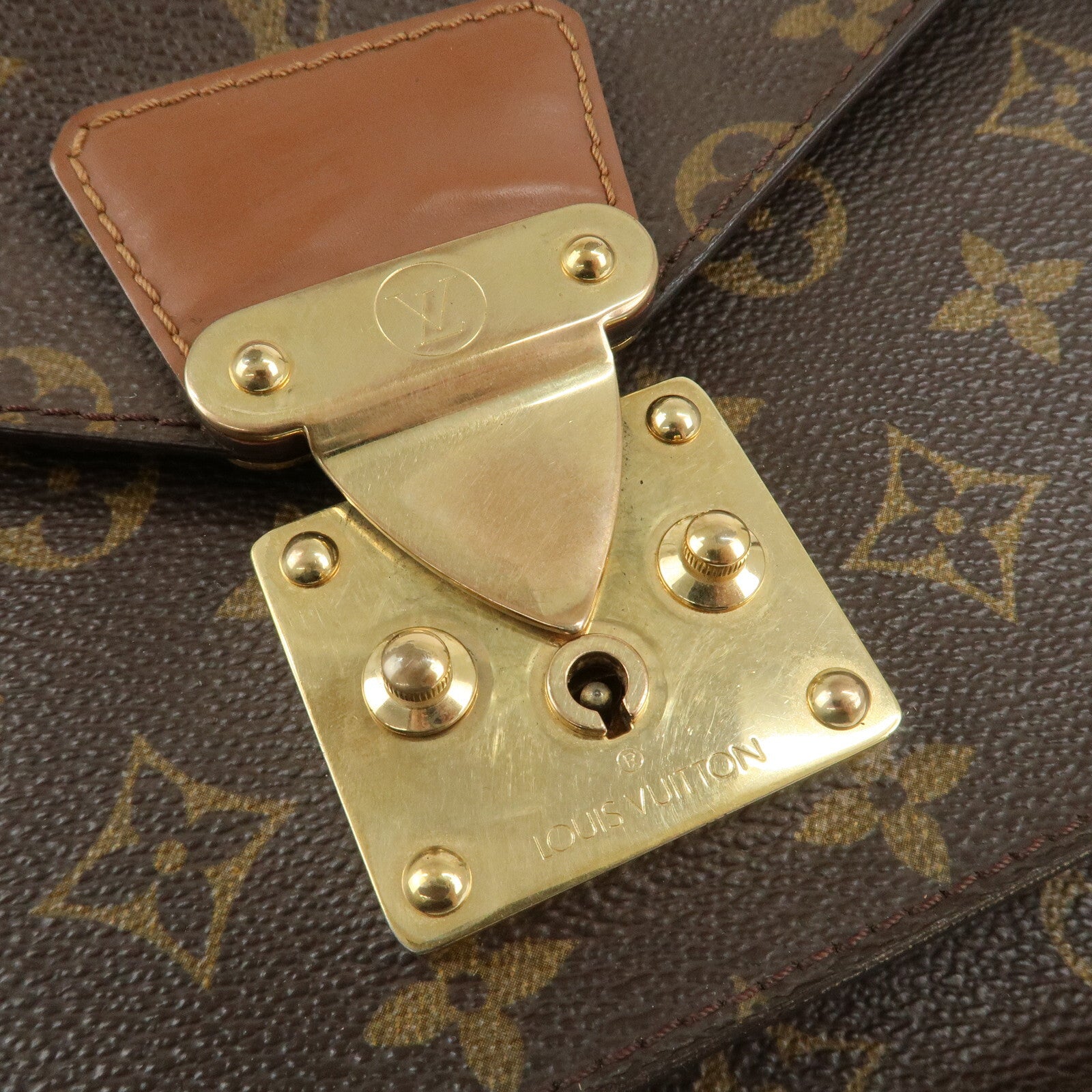 Louis Vuitton Monogram Monceau 28 Hand Bag - Monogram, Canvas and Leather
