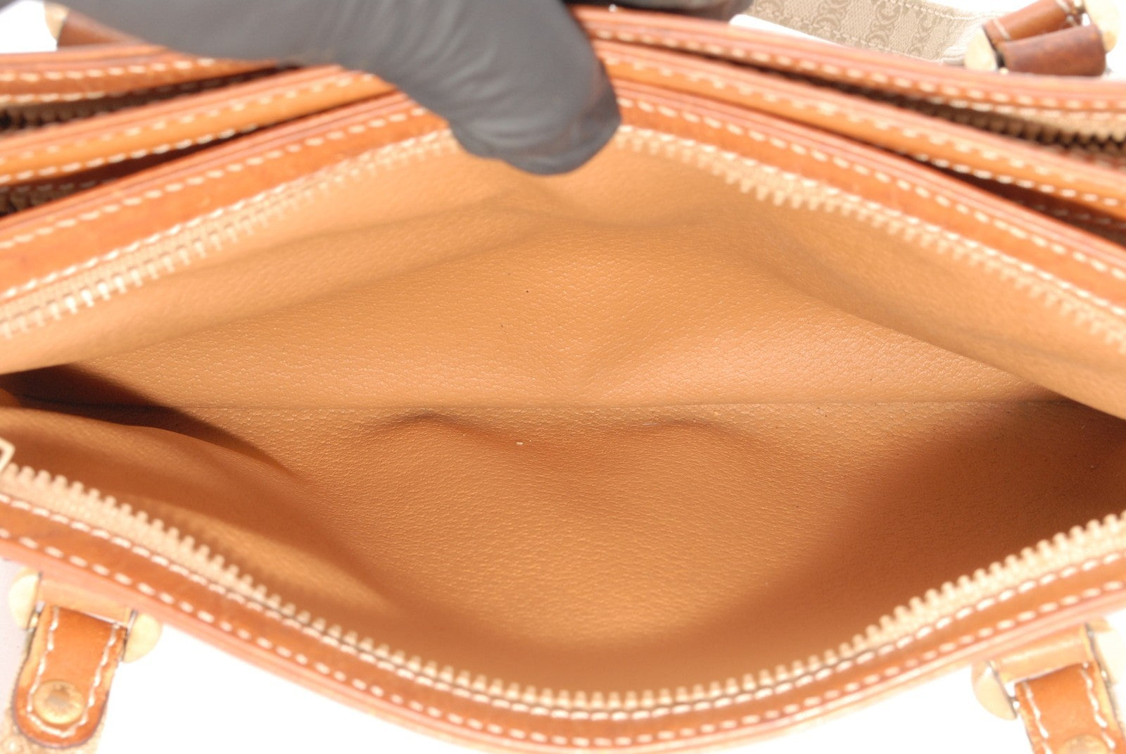 Celine Macadam Tote Bag - Beige, PVC Coated Canvas