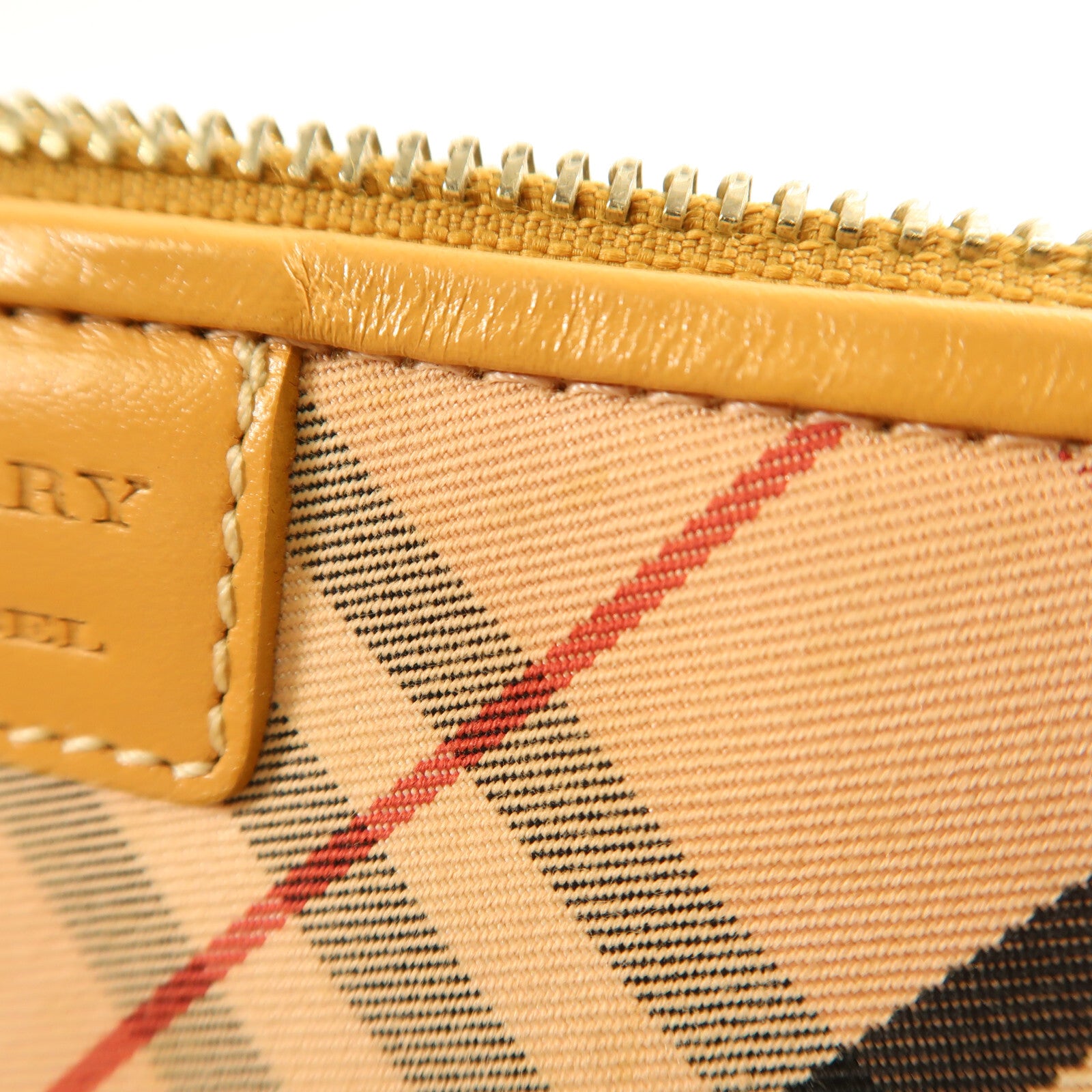 Burberry SHW Shoulder Bag - Pink/Beige, Canvas