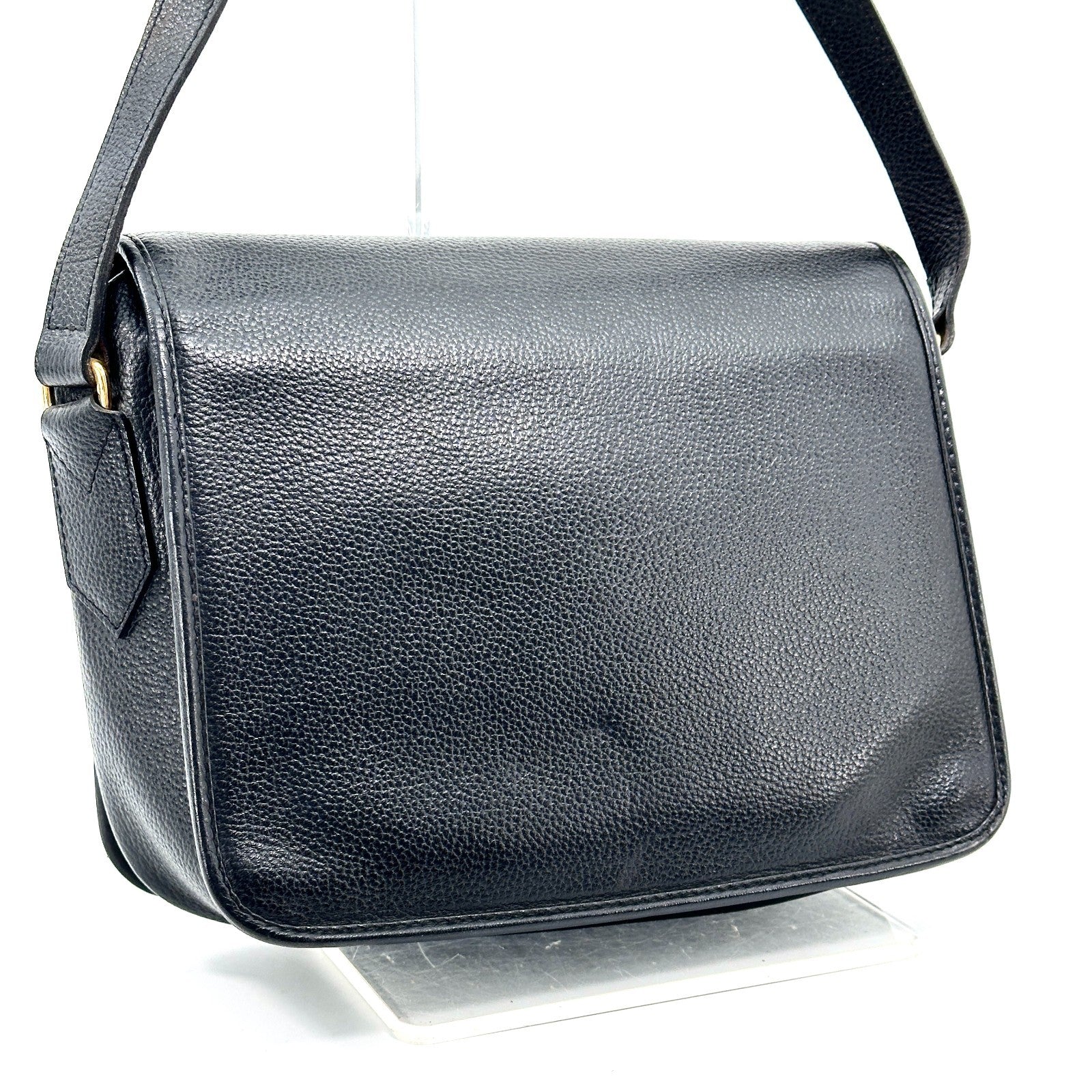 Saint Laurent Yves Shoulder Bag - Black, Leather