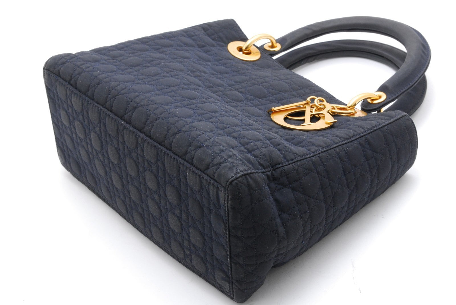 Christian Dior Lady Dior Handbag - Black, Nylon