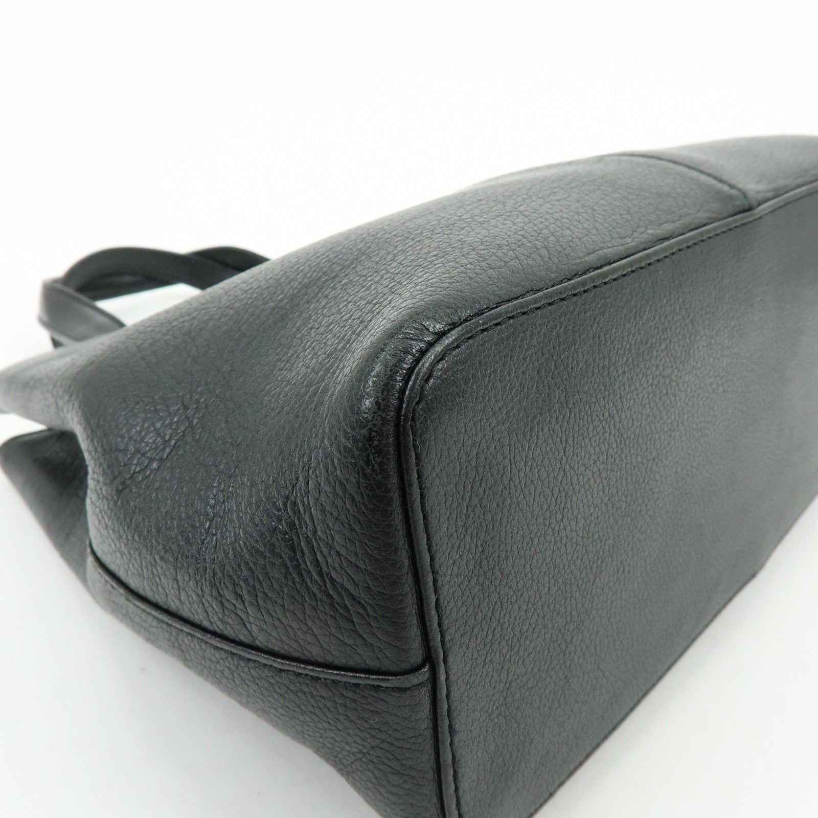 Burberry Mini Hand Bag - Black, Leather