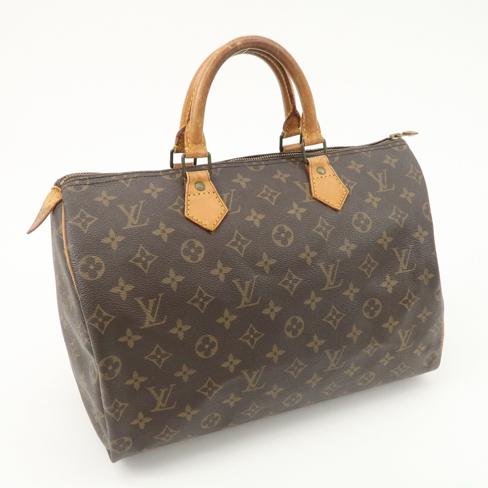 Louis Vuitton Monogram Speedy 35 Handbag - Monogram, Canvas and Leather