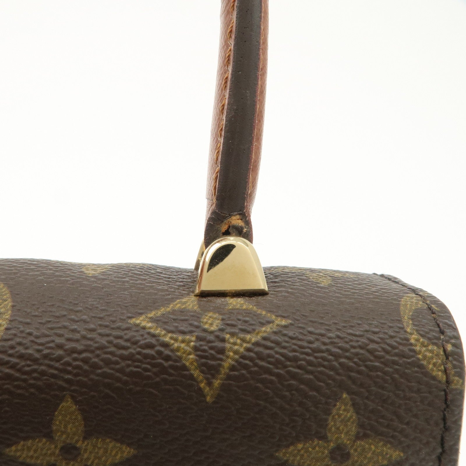 Louis Vuitton Malesherbes Hand Bag - Brown, Monogram Canvas
