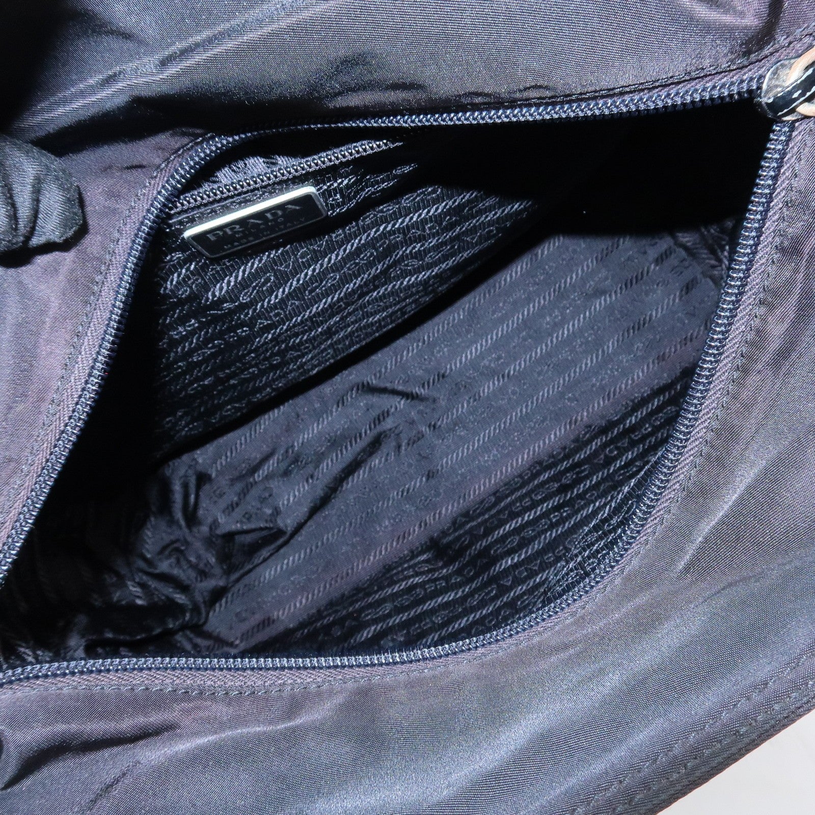 Prada Hand Bag - Black, Nylon
