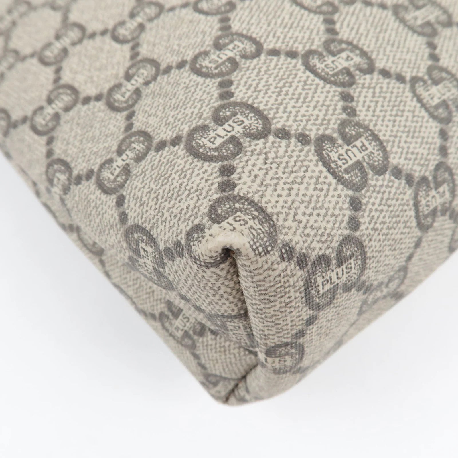 Gucci Old Gucci Clutch Bag - Beige, Brown, GG Plus Leather