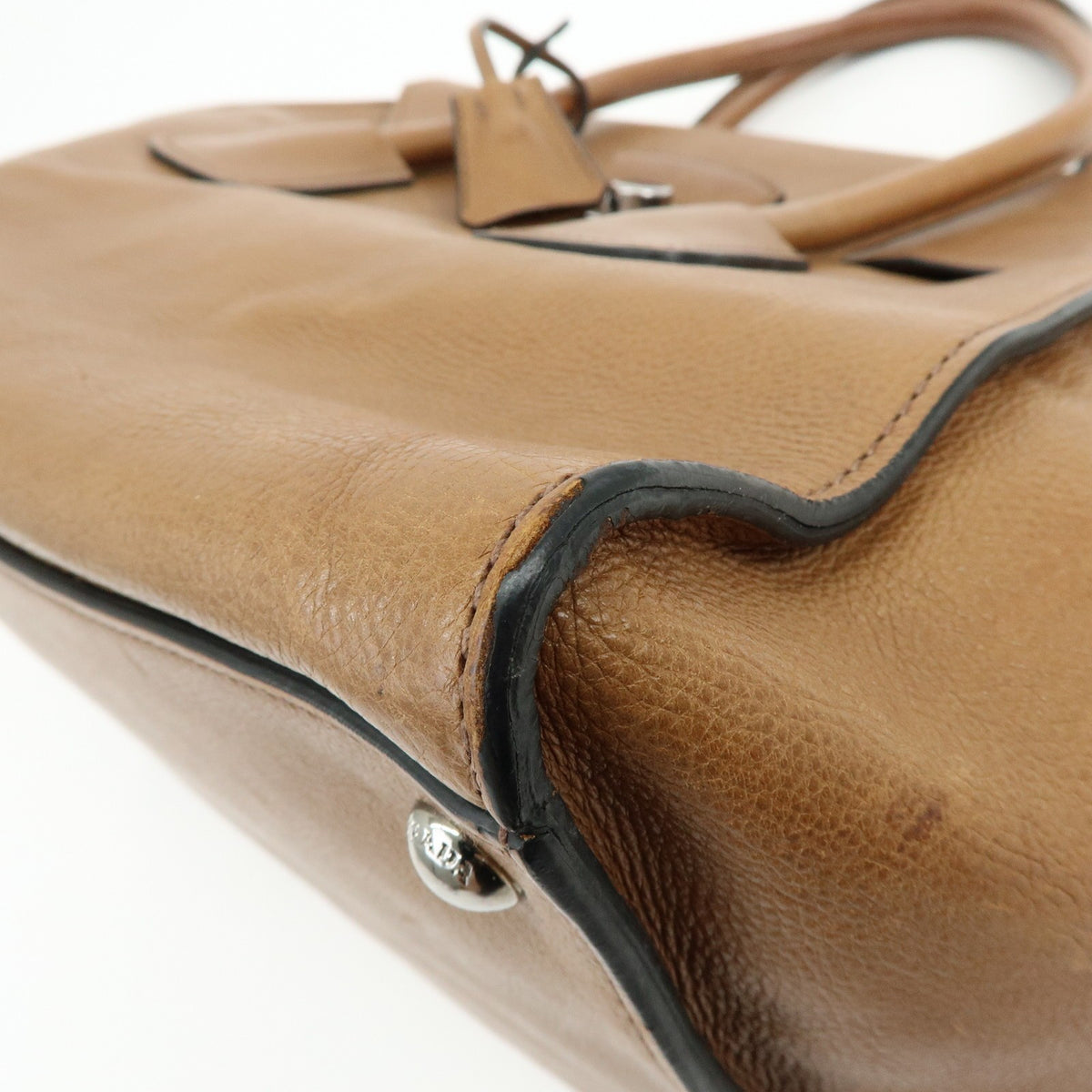Prada 2Way Bag - Brown, Leather