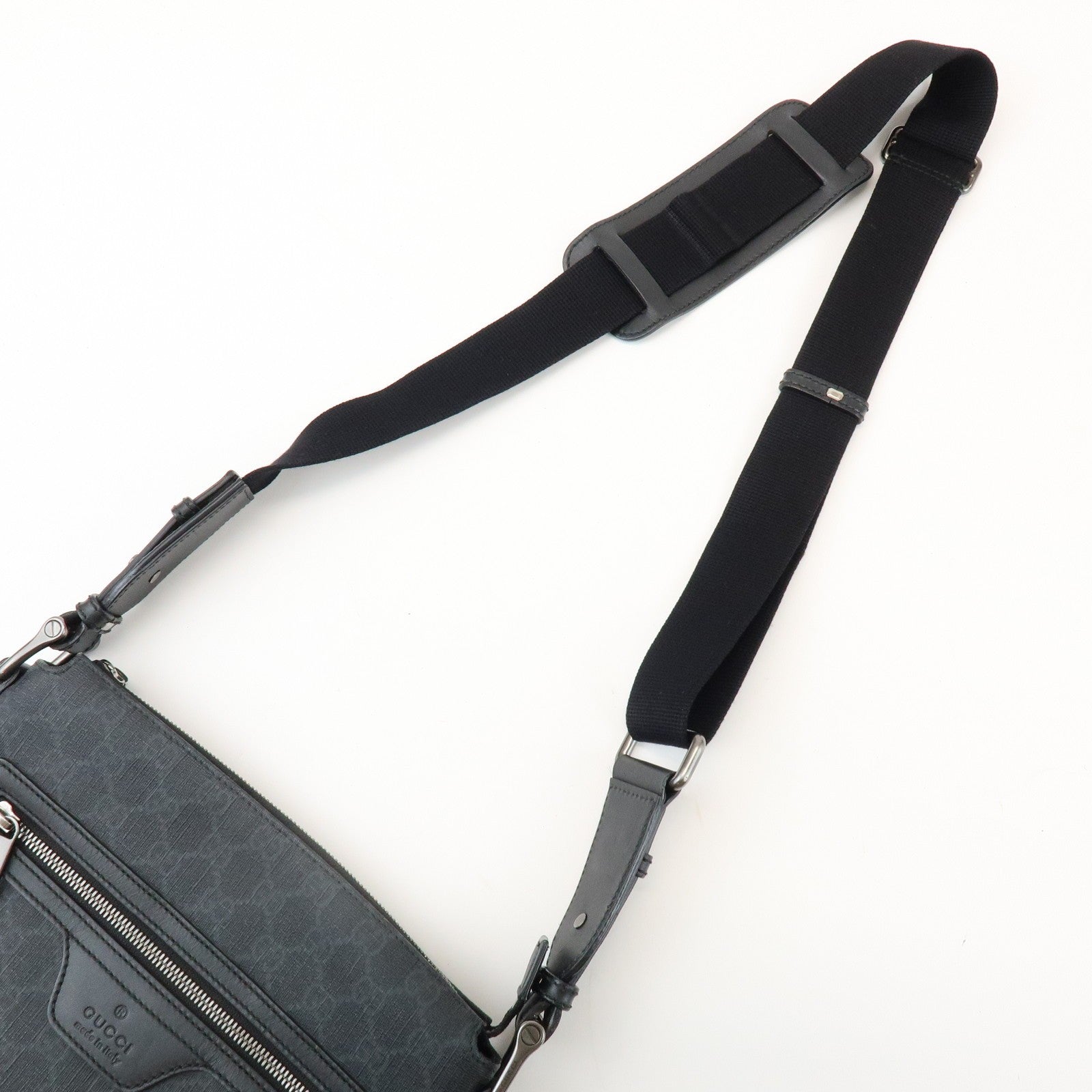 Gucci Shoulder Crossbody Bag - Black, PVC Leather