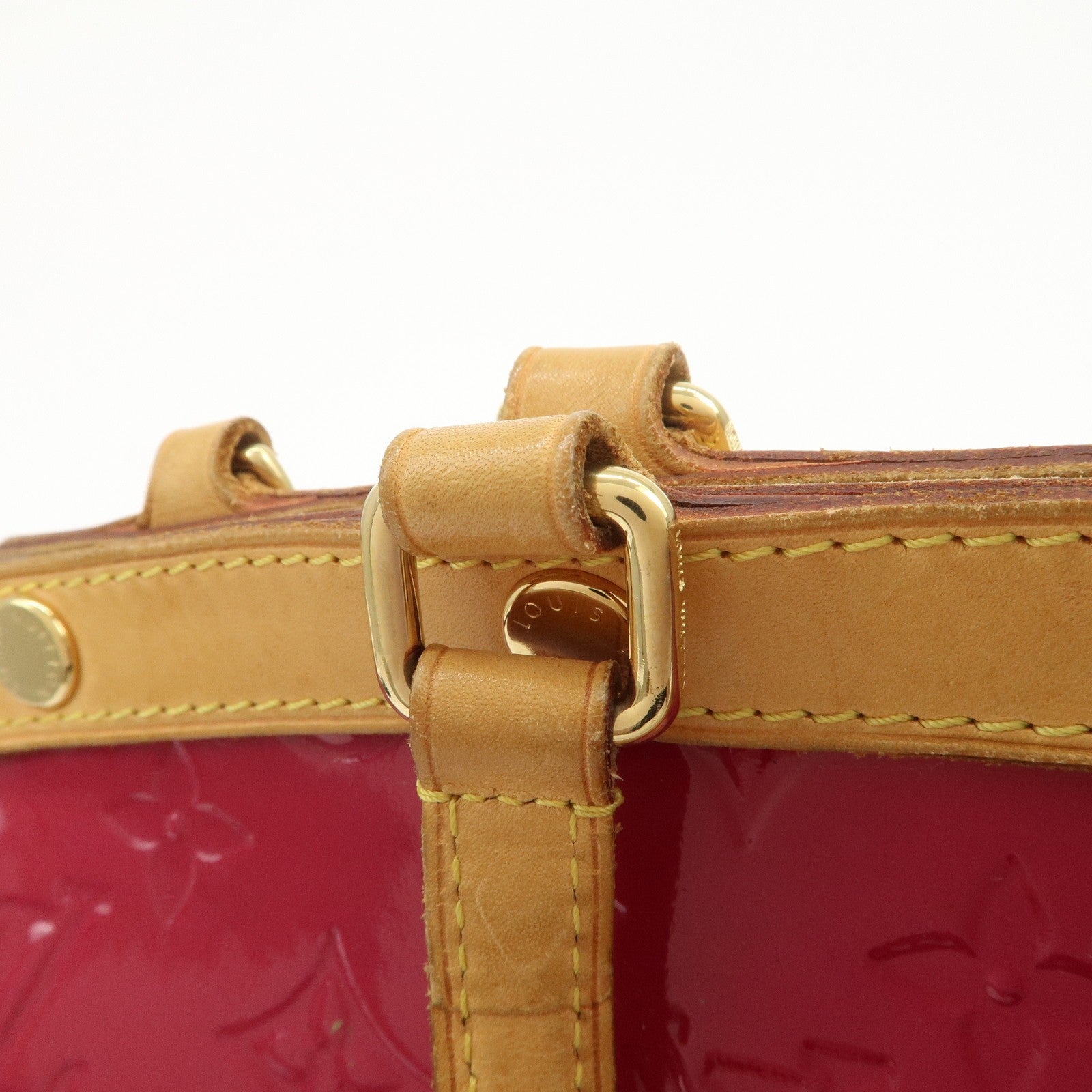 Louis Vuitton Vernis Brea MM 2Way Bag - Rose Indien, Vernis Leather
