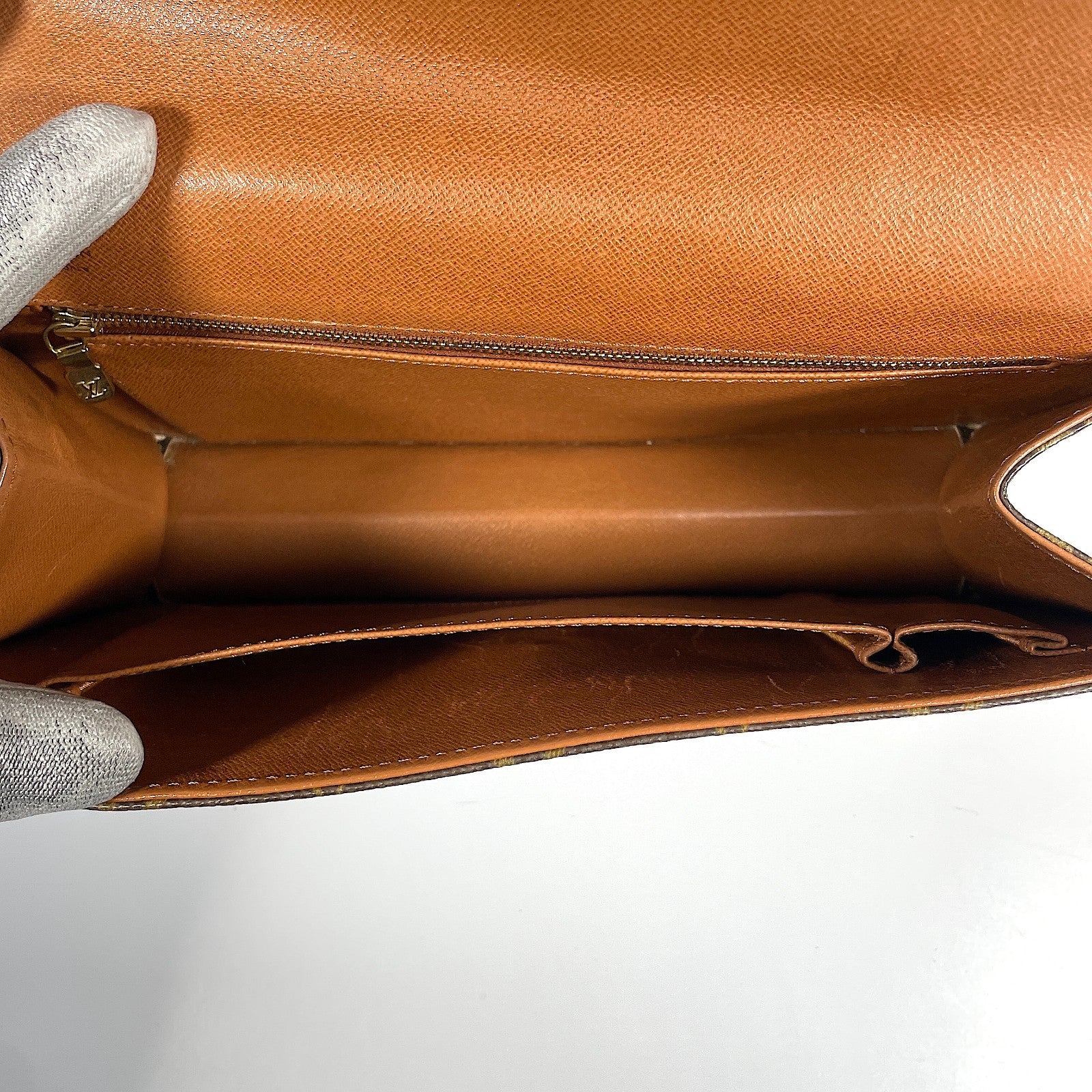 Louis Vuitton Pochette Dam GM Monogram Clutch Bag - Brown, PVC