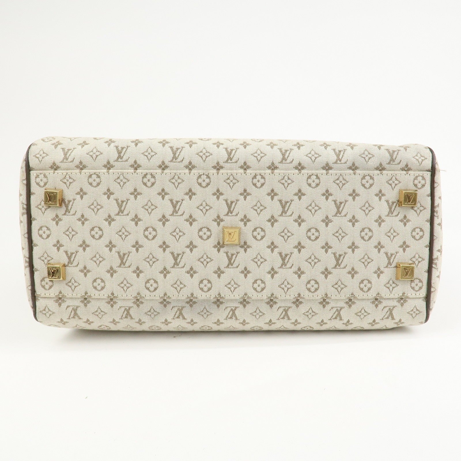 Louis Vuitton Boston Bag - Khaki, Monogram Mini Canvas