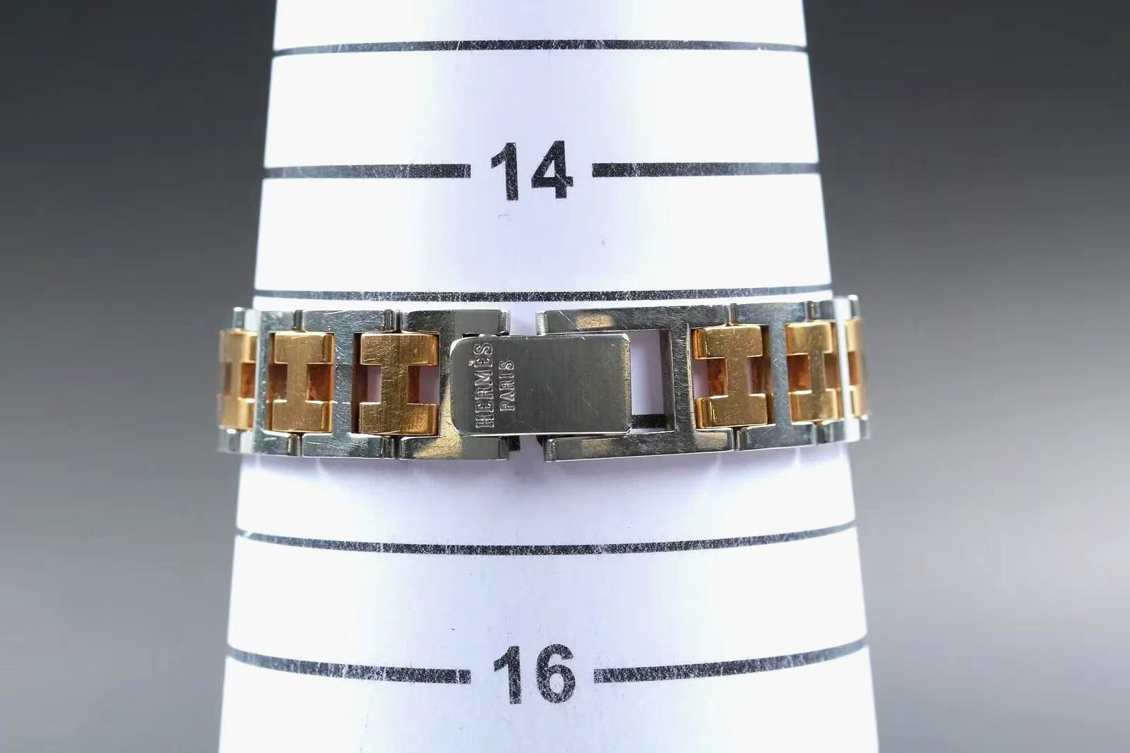 Hermès Croisiere CR1.240 Watch - Gold, Stainless Steel