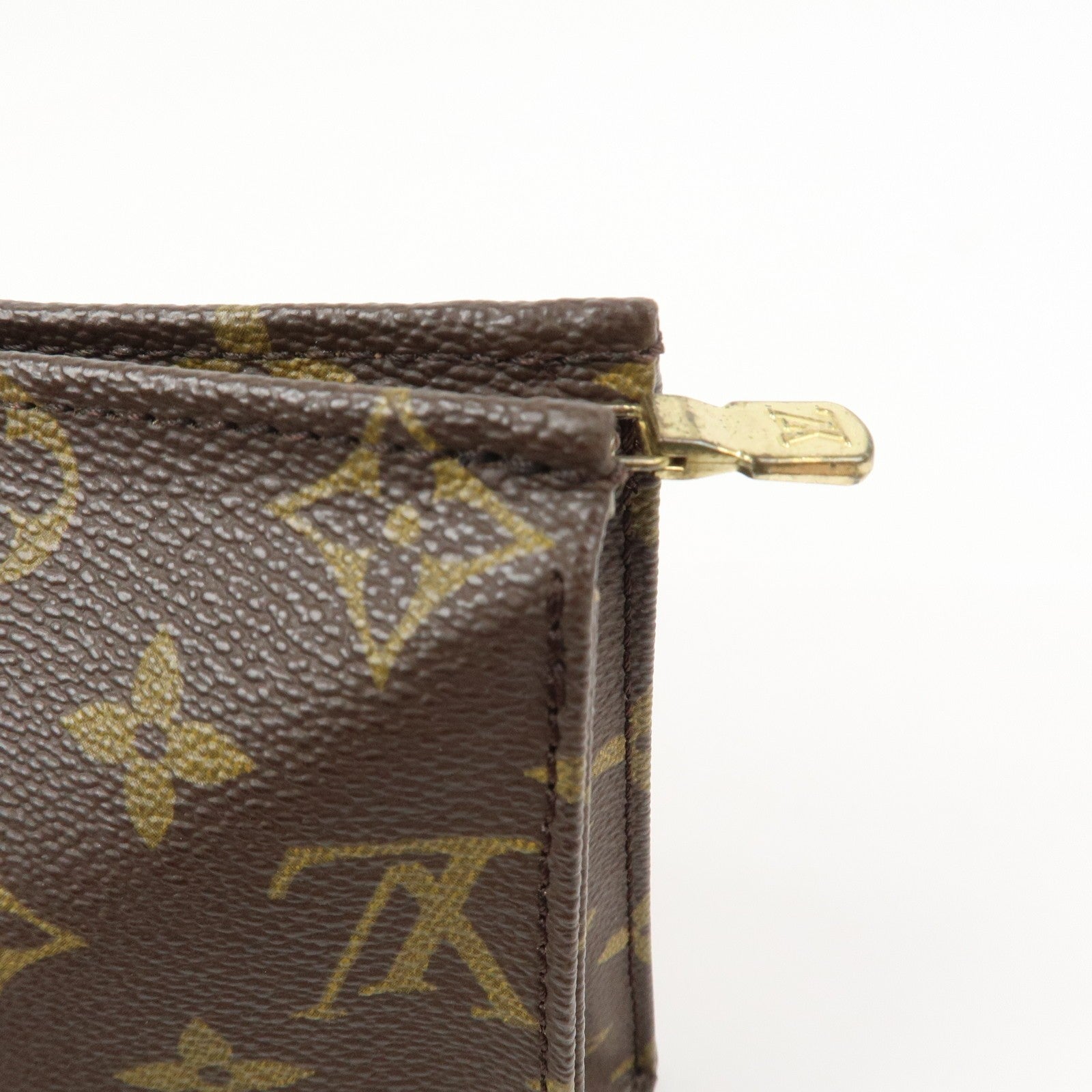 Louis Vuitton Poche Toilette 19 Pouch - Brown, Canvas