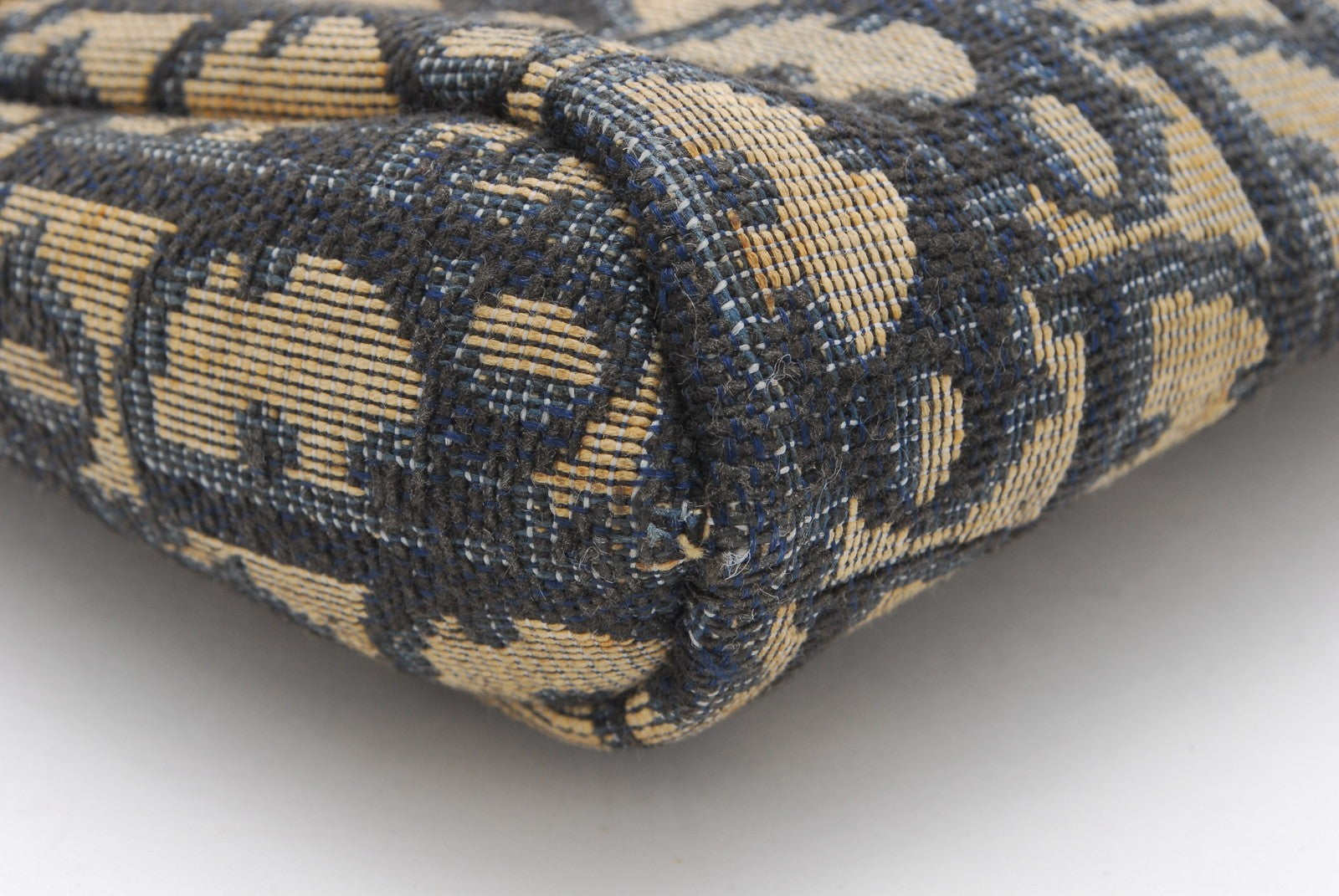 Christian Dior Trotter Clutch Bag - Navy, Canvas