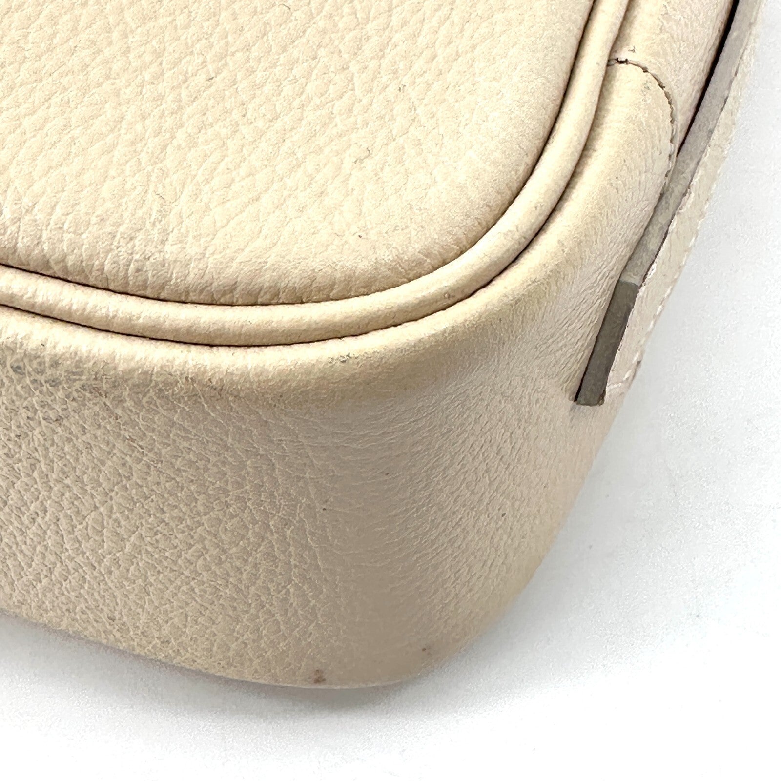 Saint Laurent Yves Shoulder Bag - Ivory, Leather