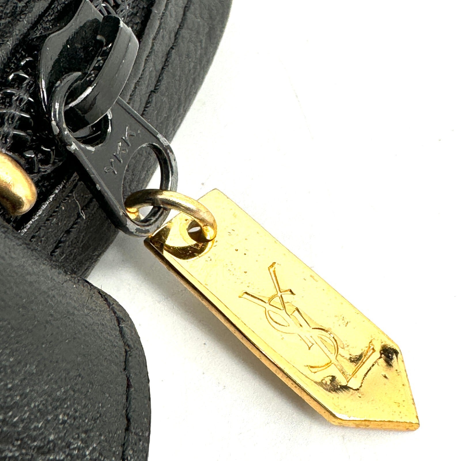 Saint Laurent YSL Shoulder Bag - Black, Leather