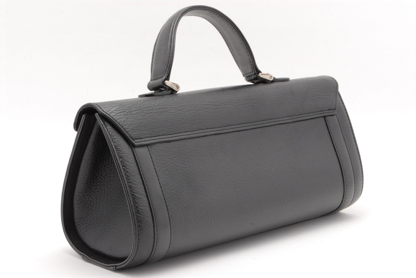 Burberry Nova Check Hand Tote Bag - Black, Leather