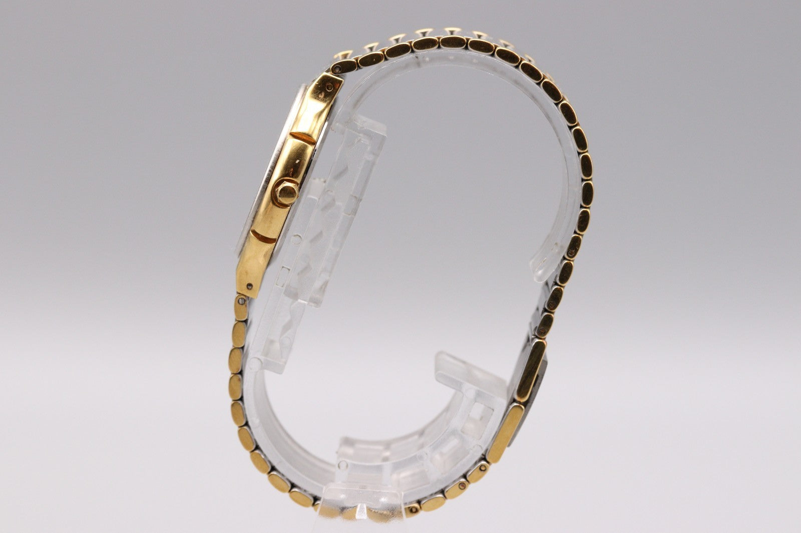 Yves Saint Laurent Vintage Quartz Watch - White, Stainless Steel