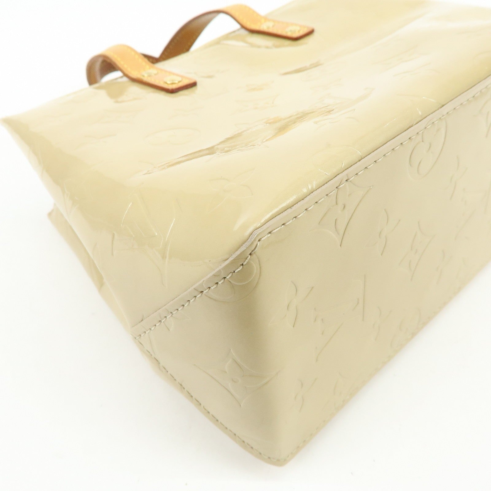 Louis Vuitton Hand Bag - Beige, Vernis Leather