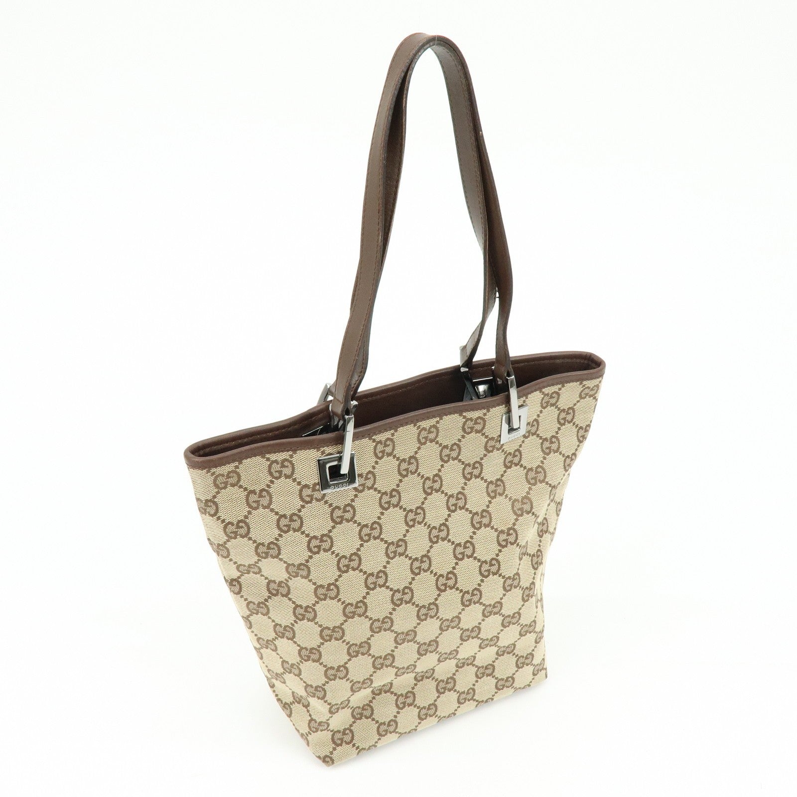 Gucci Tote Bag - Beige, GG Canvas and Leather