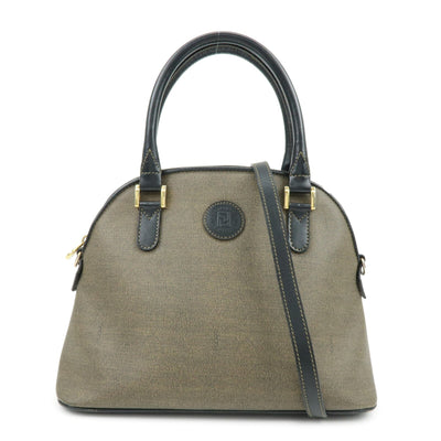 Fendi 2Way Bag Handbag - Brown, Leather