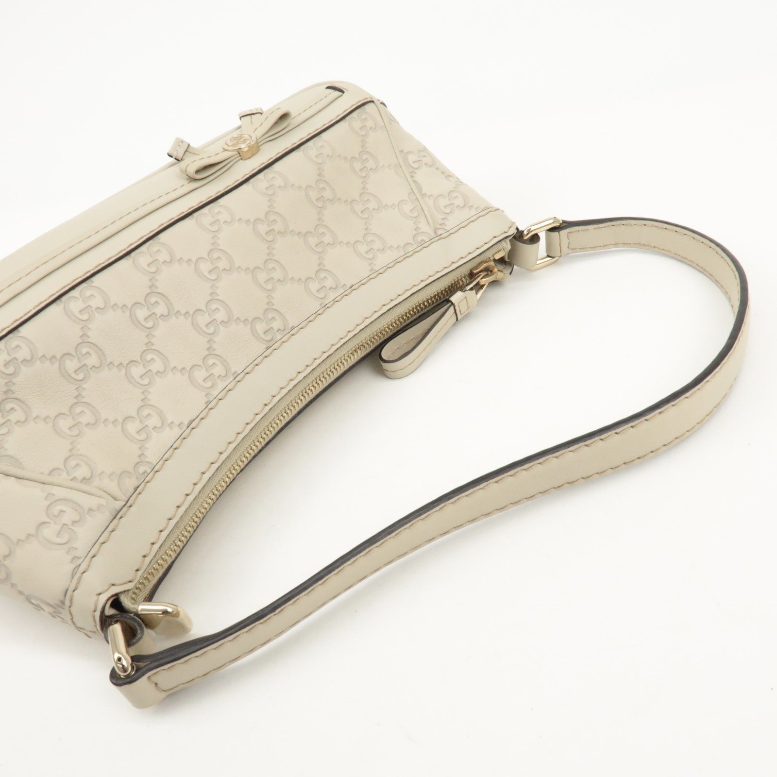 Gucci Hand Bag - Ivory, Leather