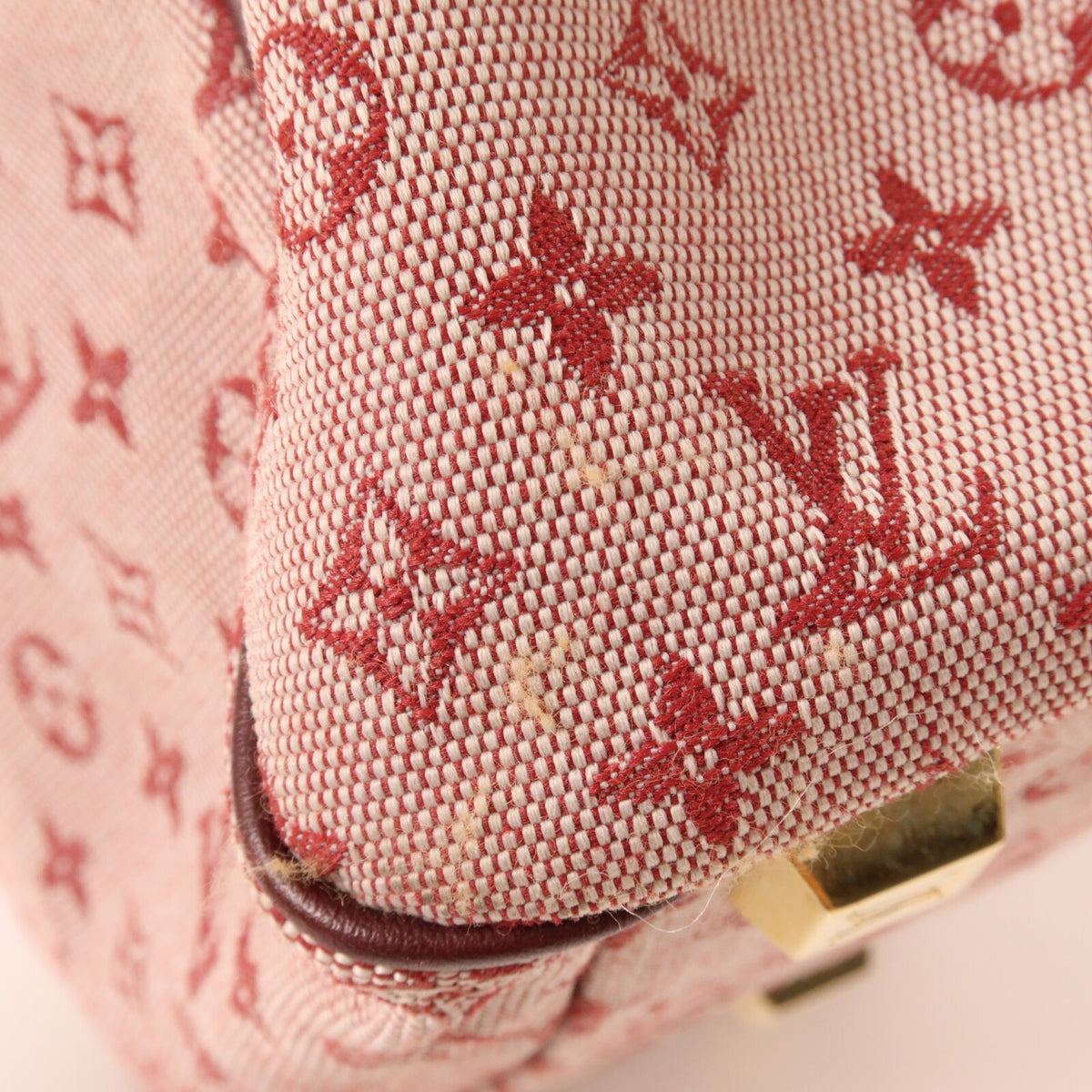Louis Vuitton Josephine PM Handbag - Red, Canvas
