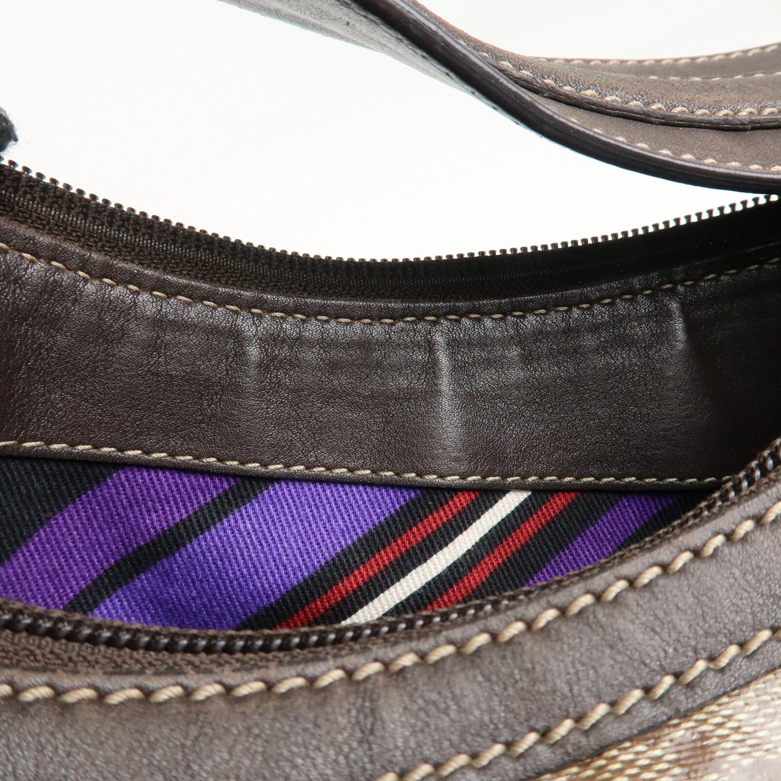 Gucci Shoulder Bag - Beige/Brown, GG Crystal Leather